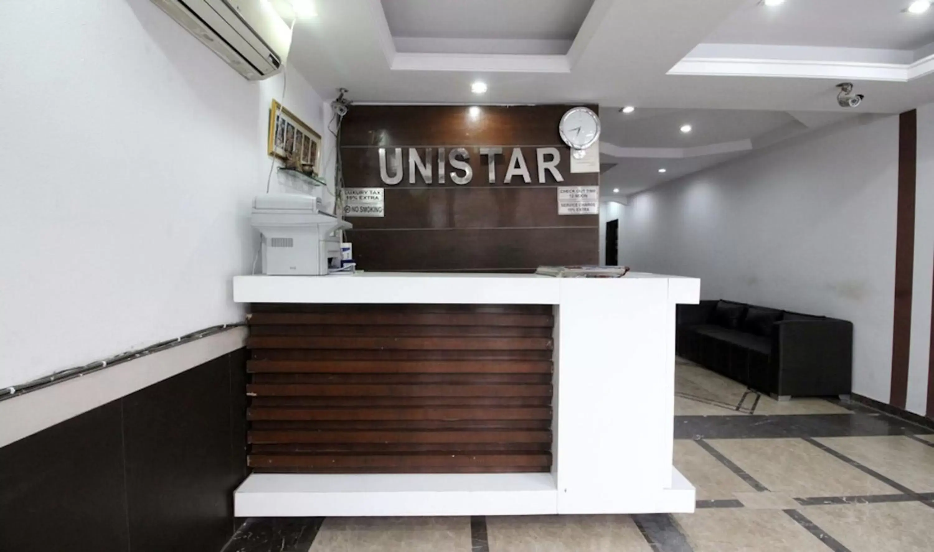 Facade/entrance, Lobby/Reception in Hotel Unistar