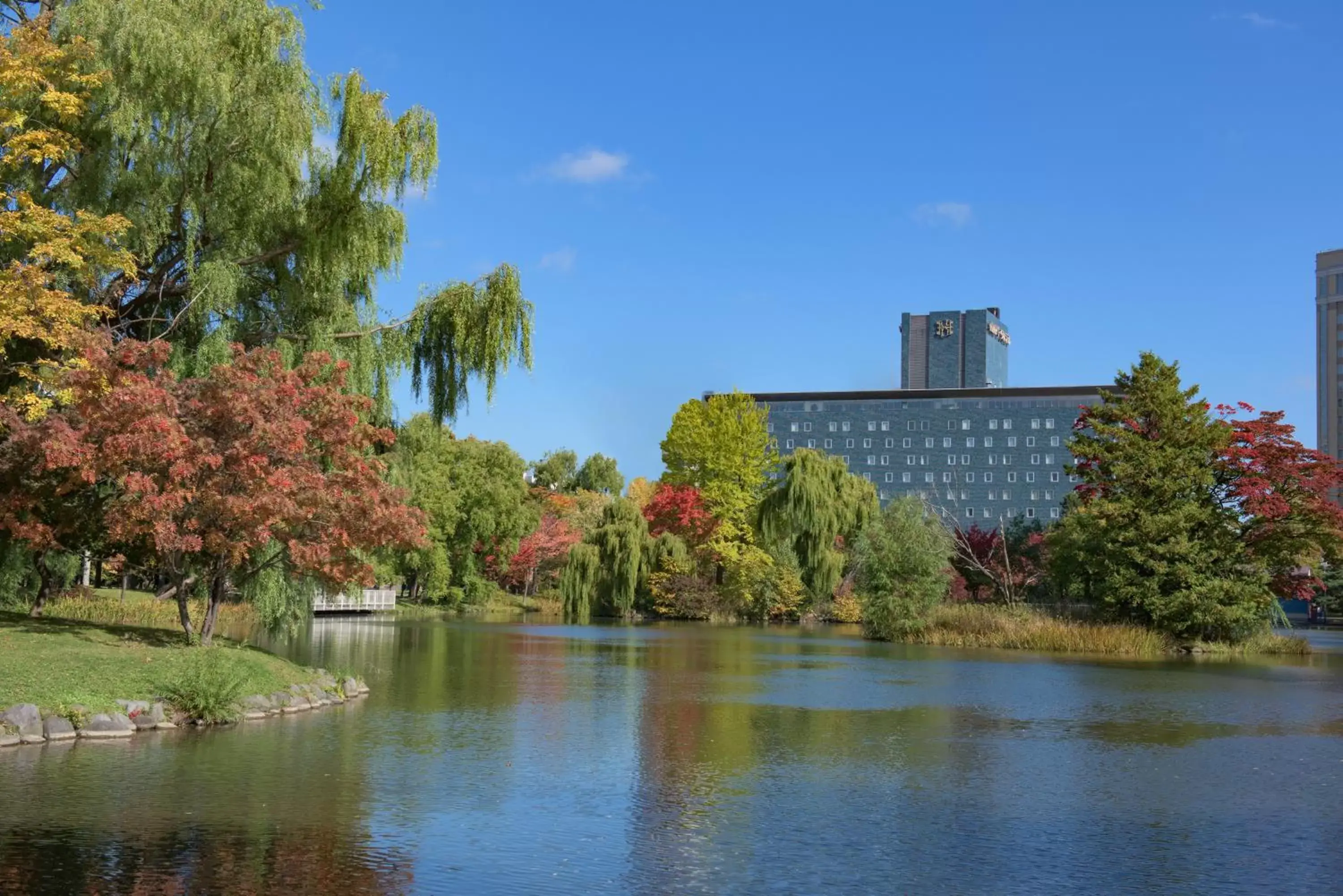 Property building in Sapporo Park Hotel