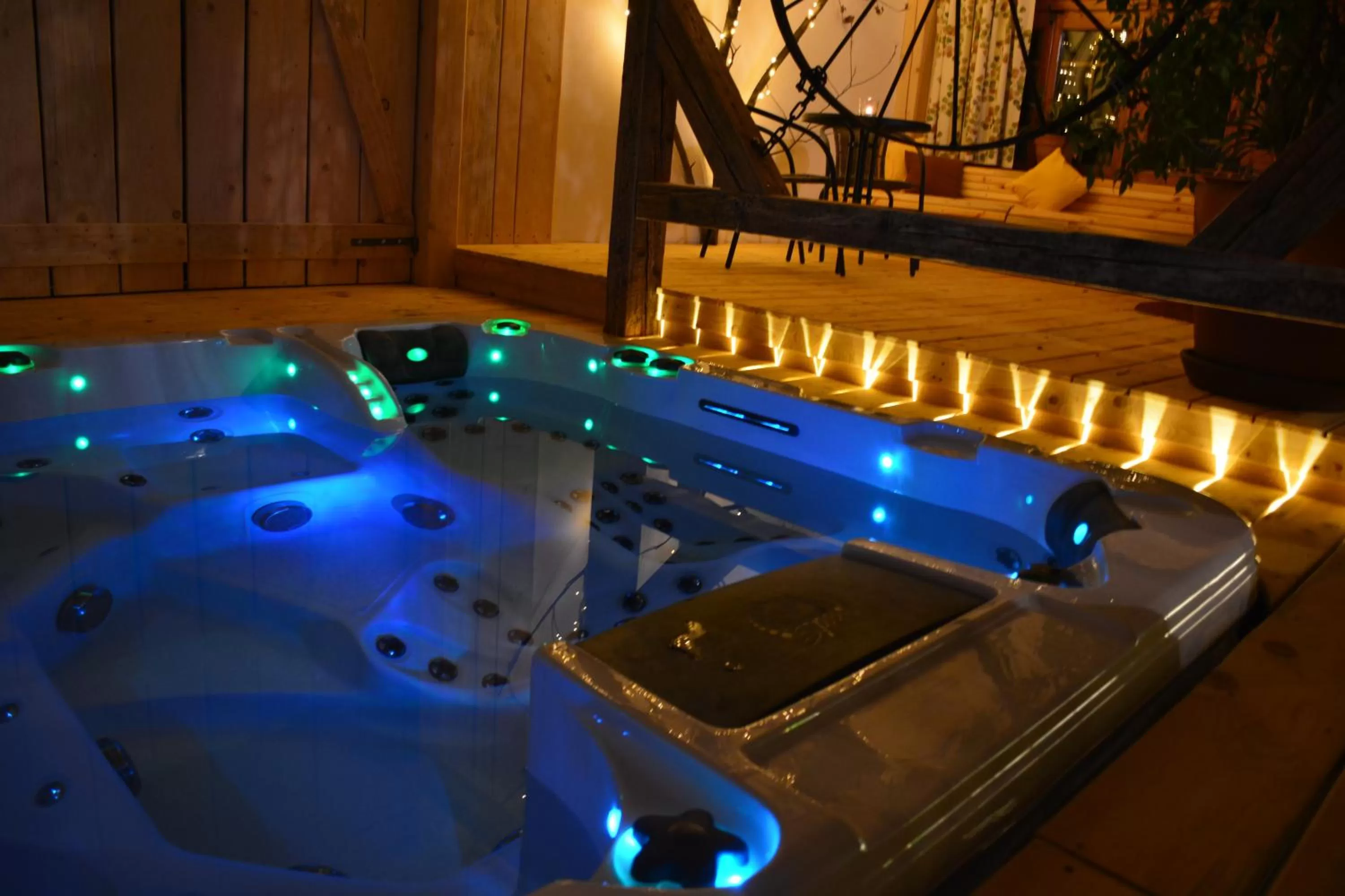 Hot Tub in Hotel Zámeček na Čeladné