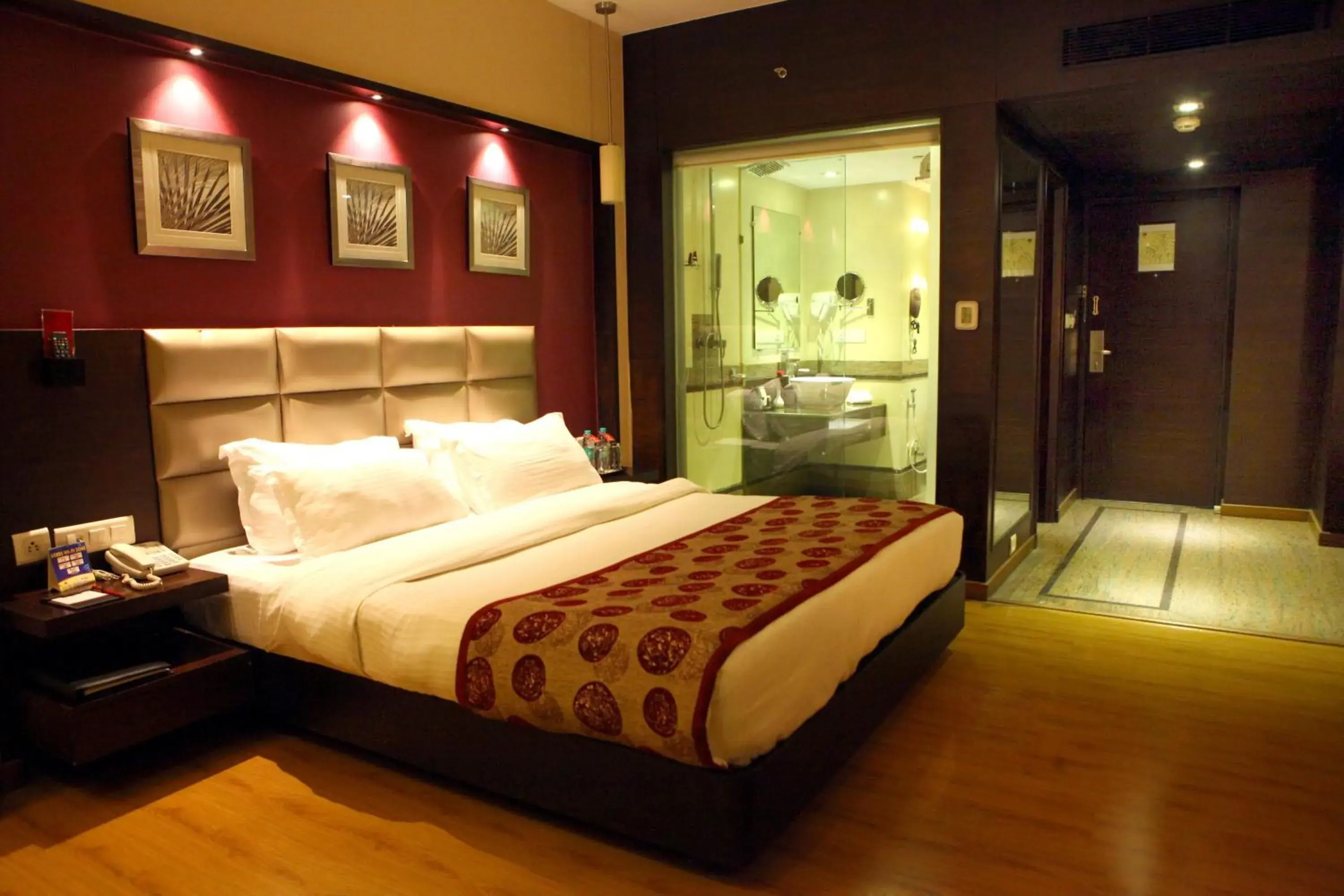 Bedroom, Bed in Lords Plaza Surat