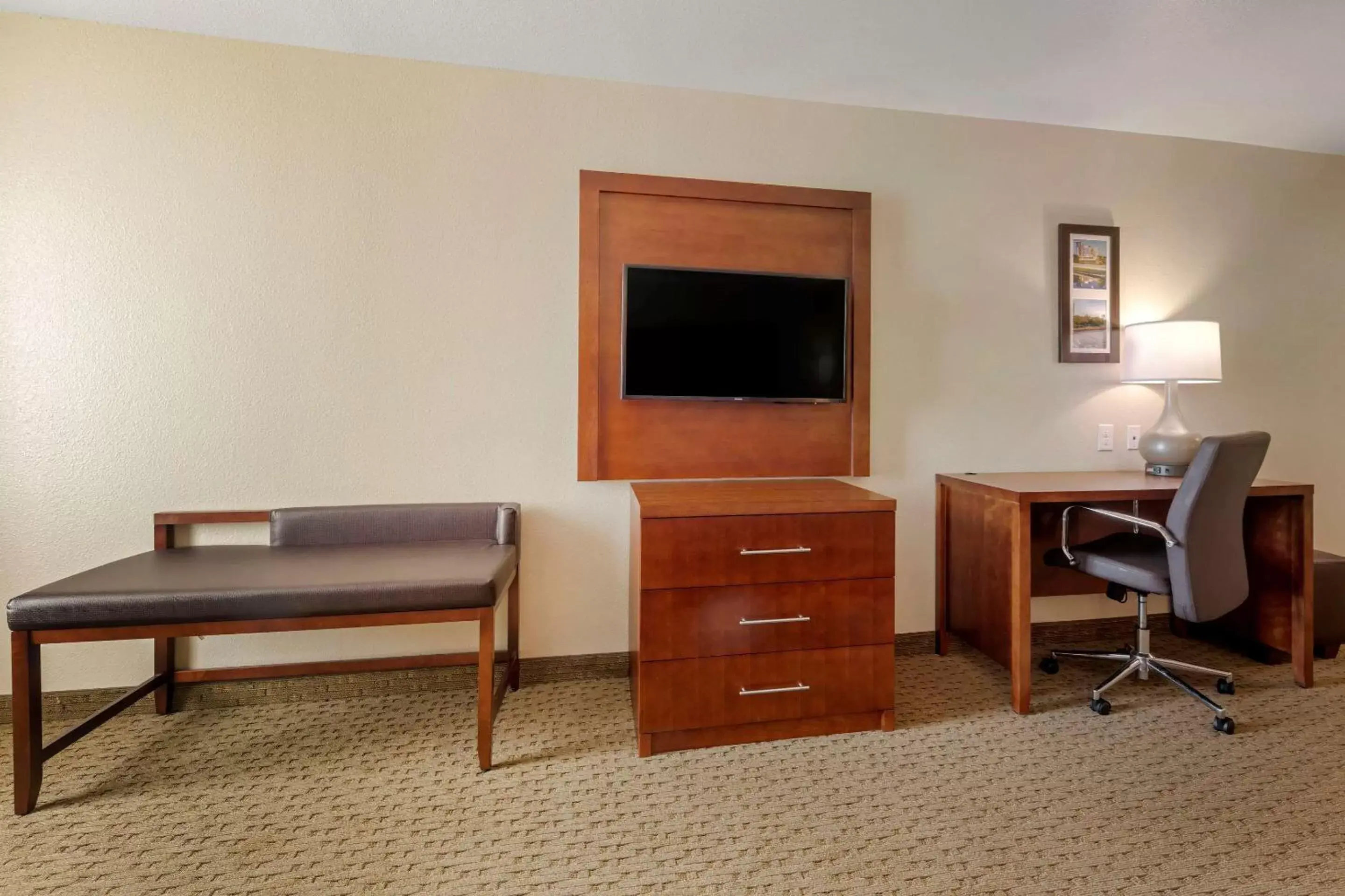 Photo of the whole room, TV/Entertainment Center in Comfort Inn & Suites