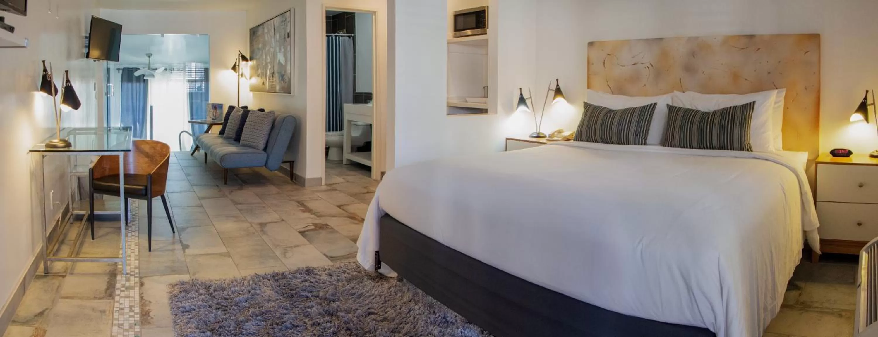 Bed in Aqua Soleil Hotel and Mineral Water Spa