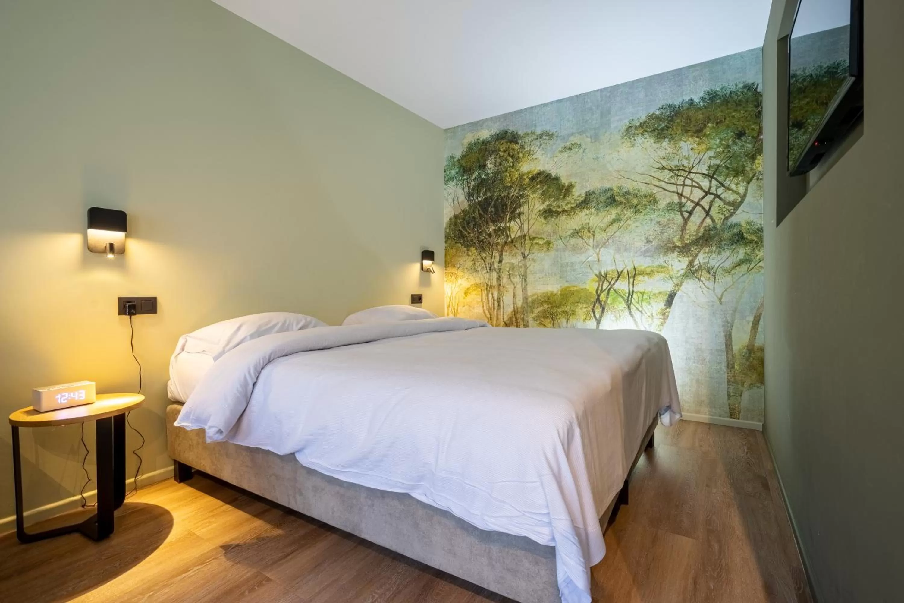 Bed in Appart hôtel En Ville