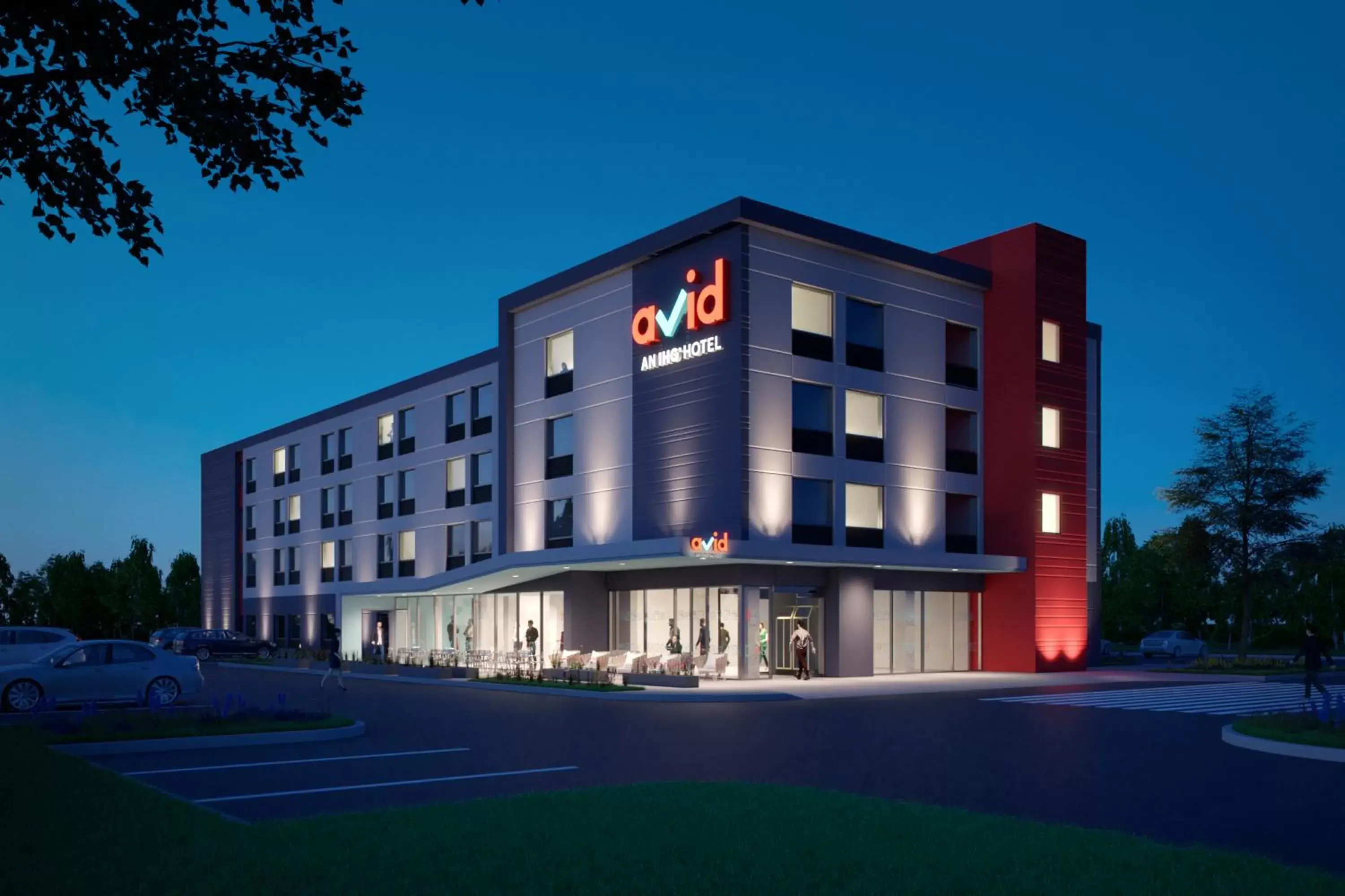 Facade/entrance, Property Building in Avid Hotels - Cincinnati N - West Chester, an IHG Hotel