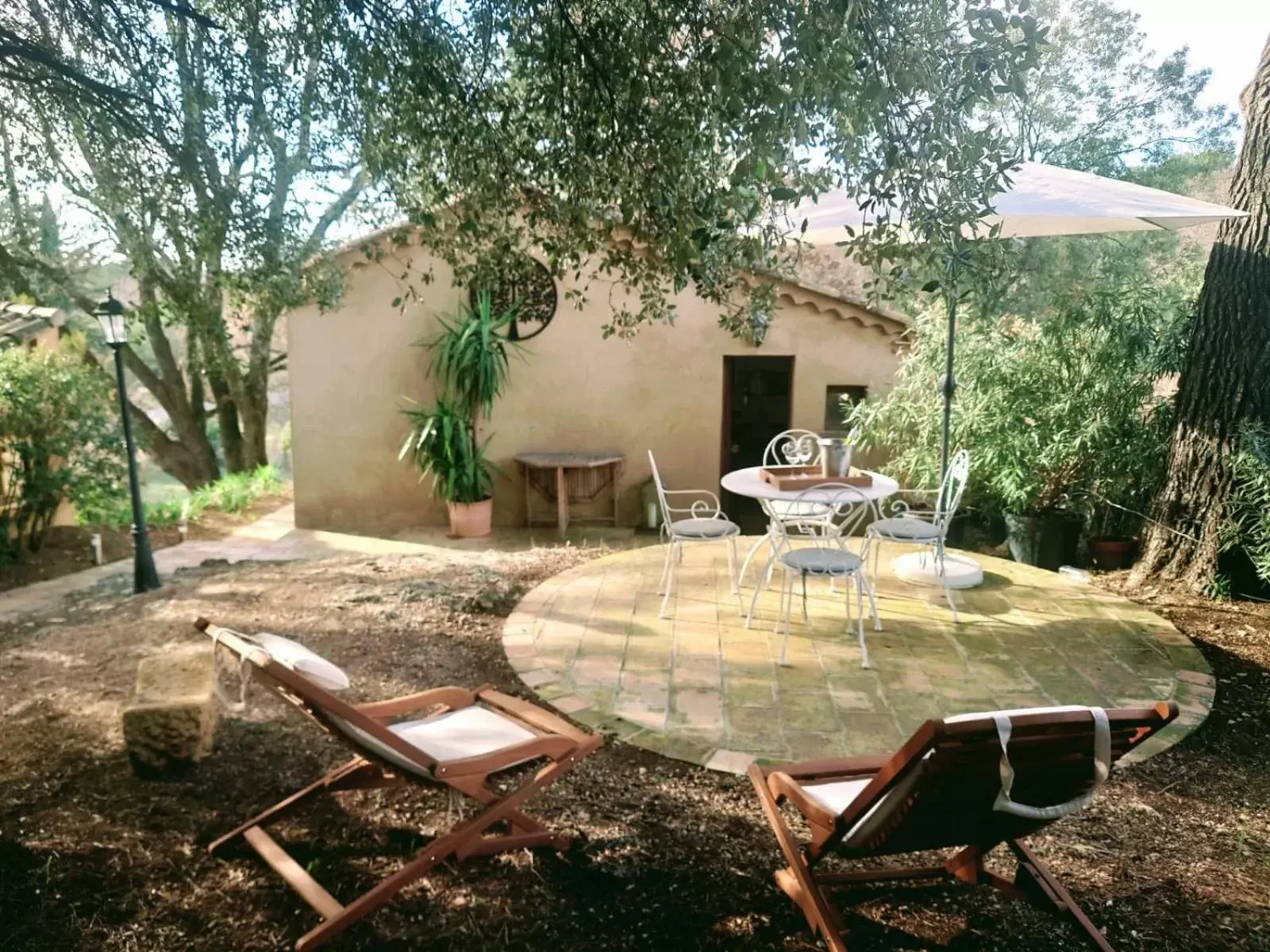 Garden in Villa San Marco chambre d hôtes