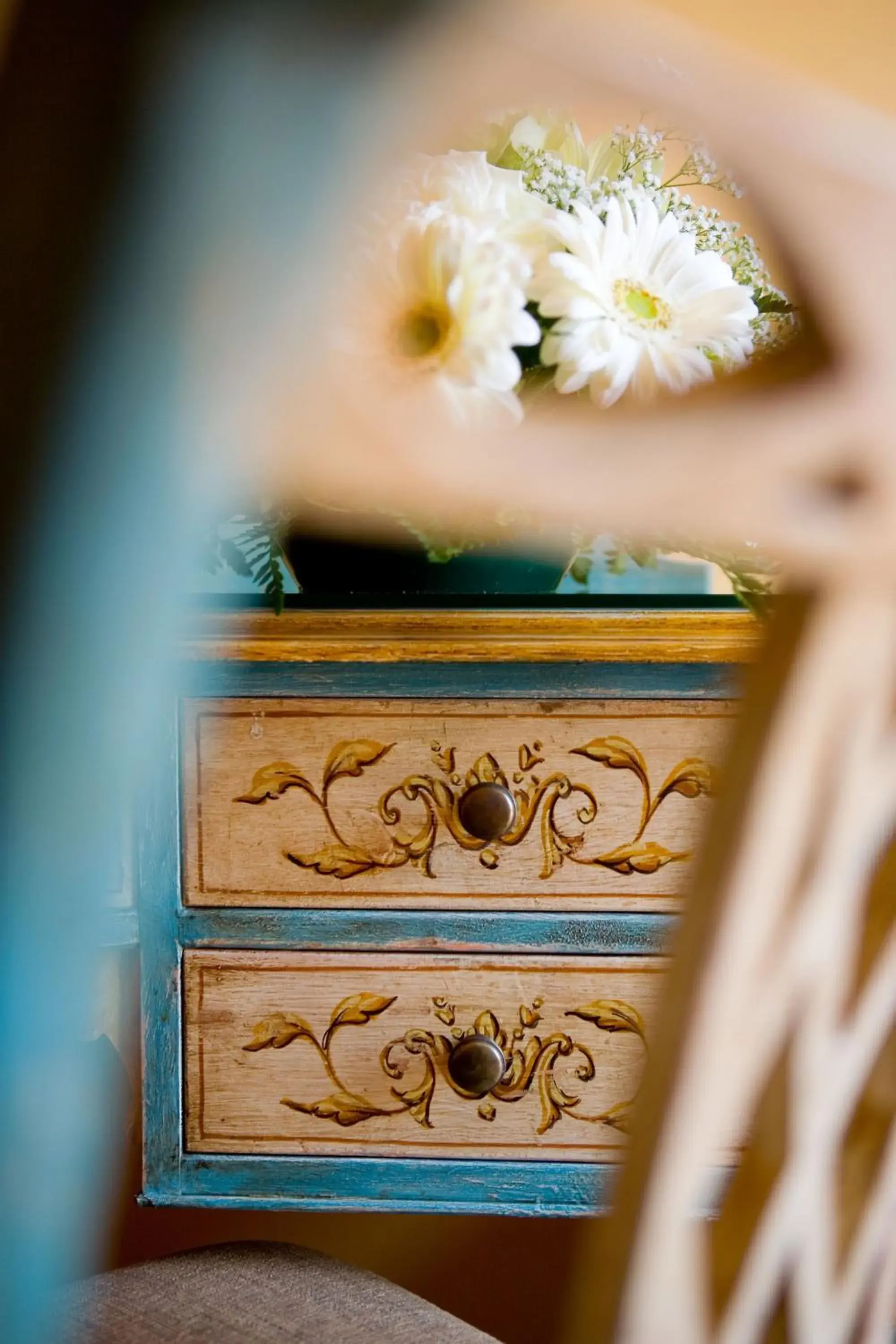 Decorative detail in Hotel Palazzo Guardati