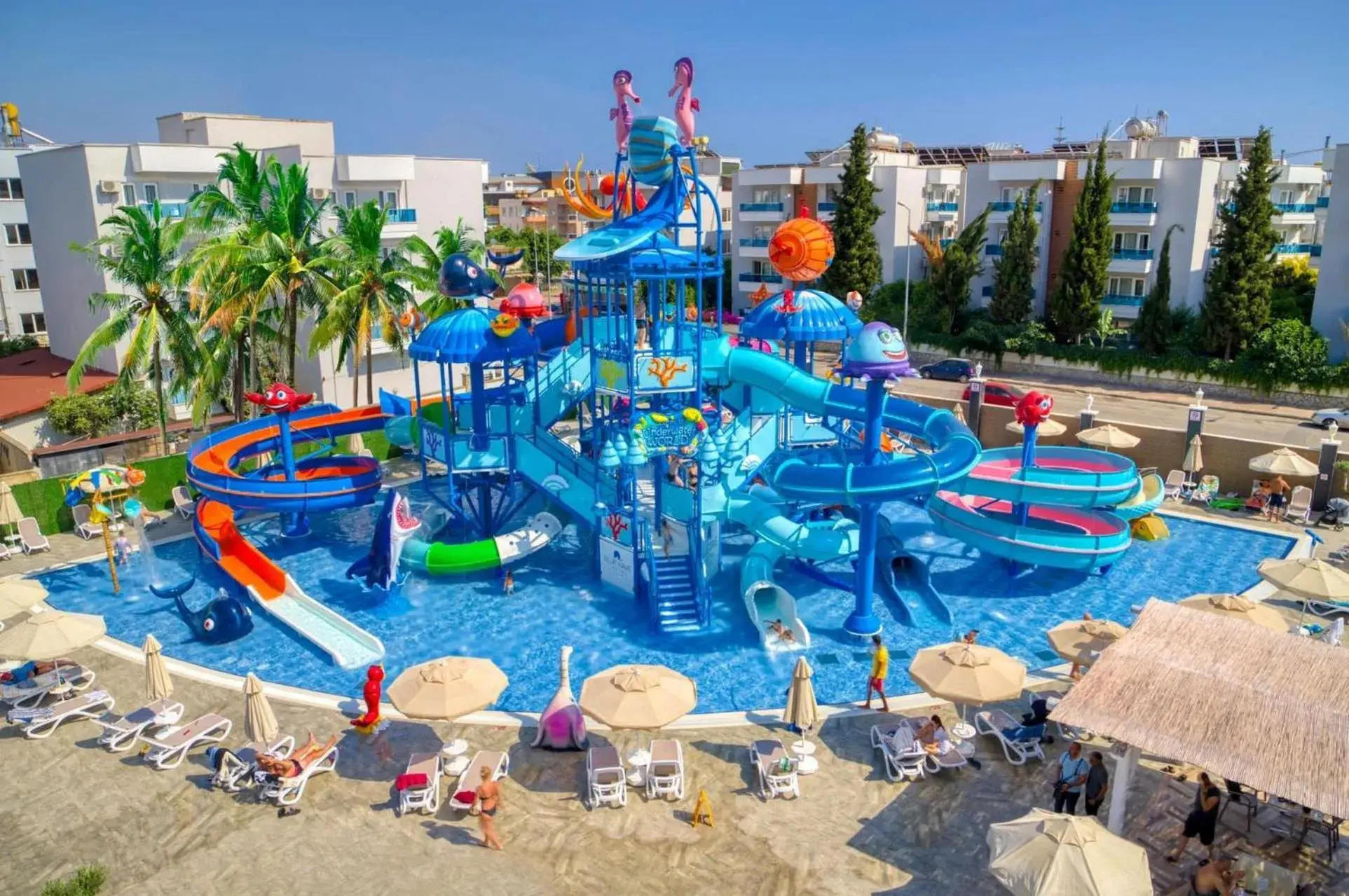 Activities, Water Park in Blue Wave Suite Hotel