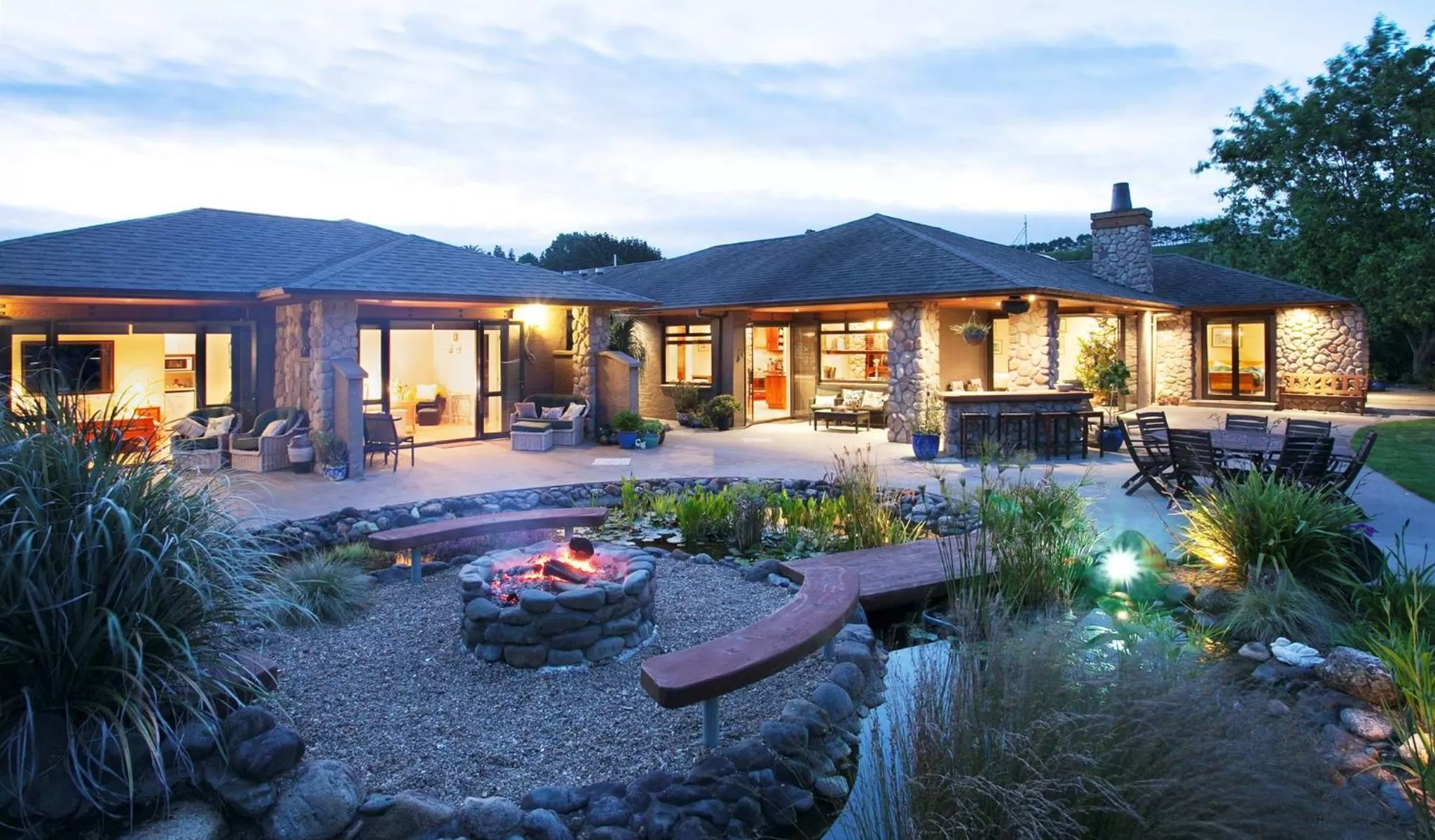 Facade/entrance in Conach House