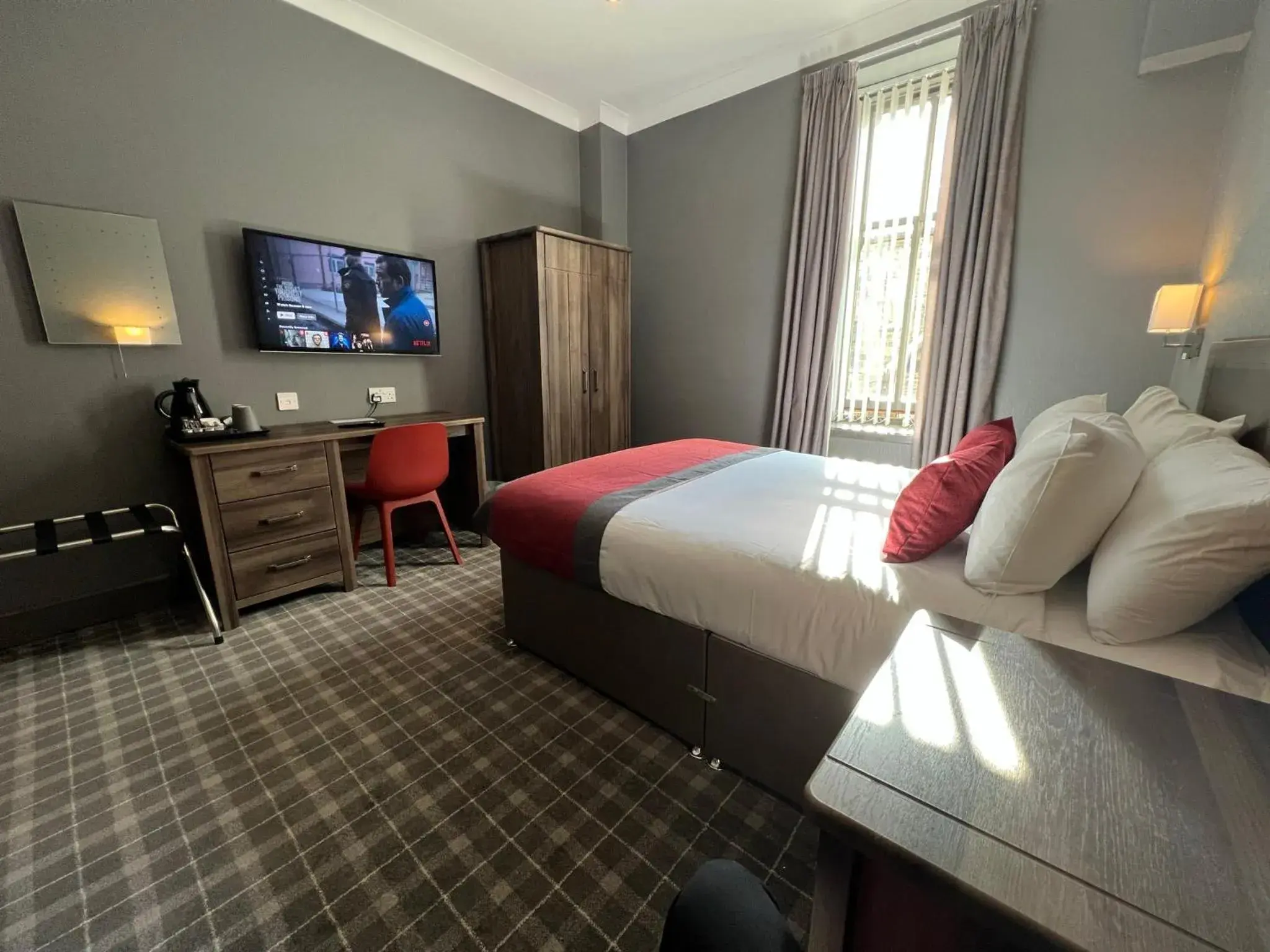 Double Room in Best Western Glasgow Hotel Double Room in Best Western Glasgow Hotel