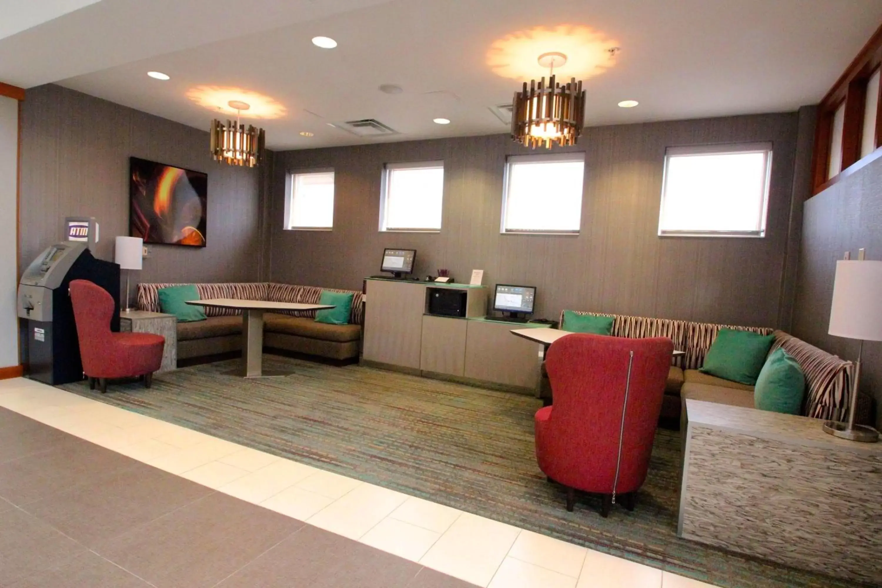 Business facilities, Seating Area in Residence Inn Newport News Airport