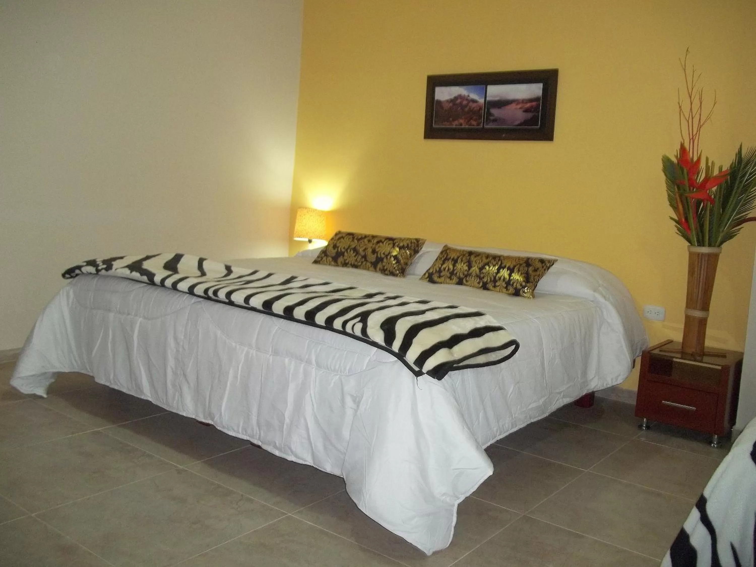 Bed in Cabañas Las Bifloras