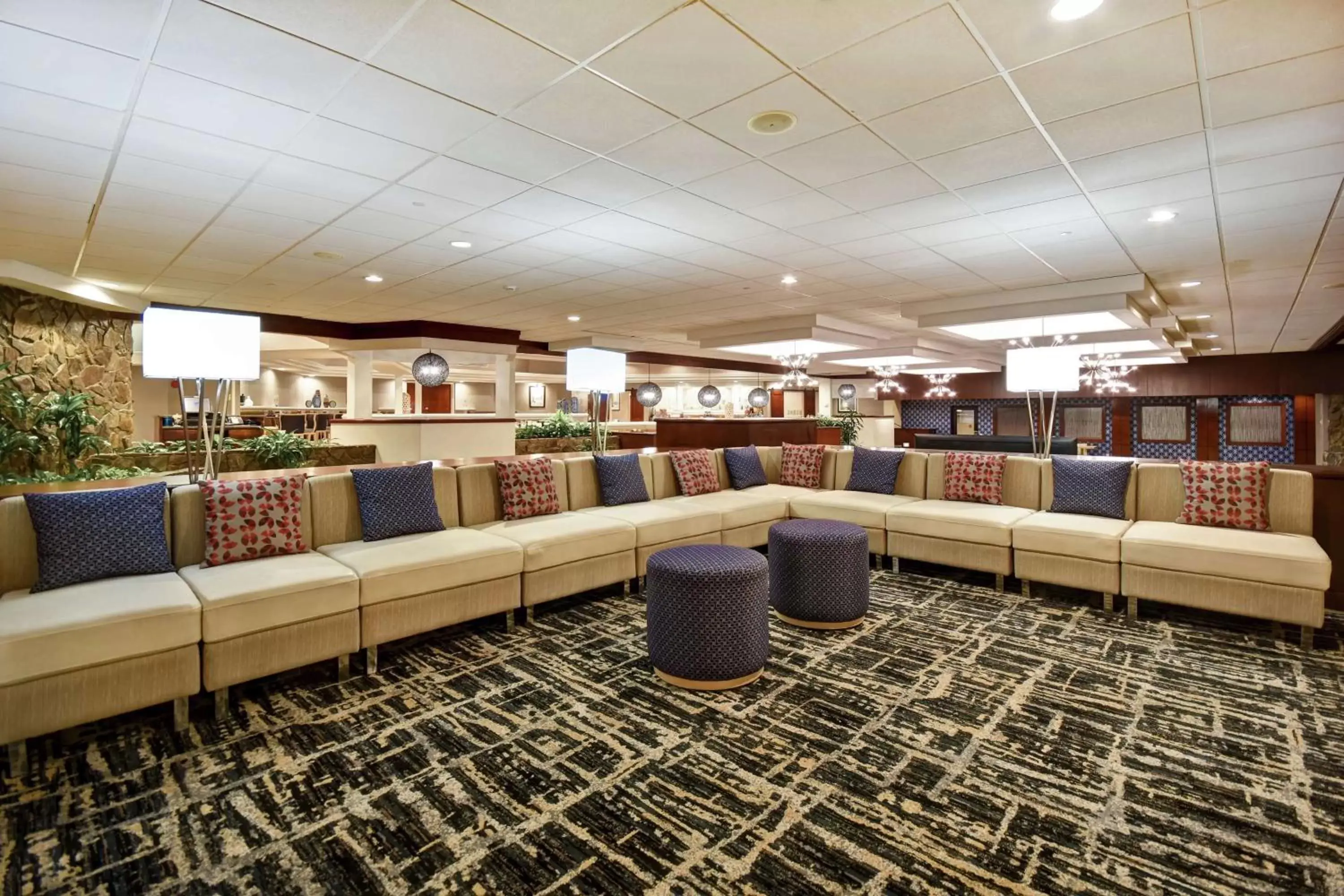Lobby or reception in DoubleTree by Hilton Augusta