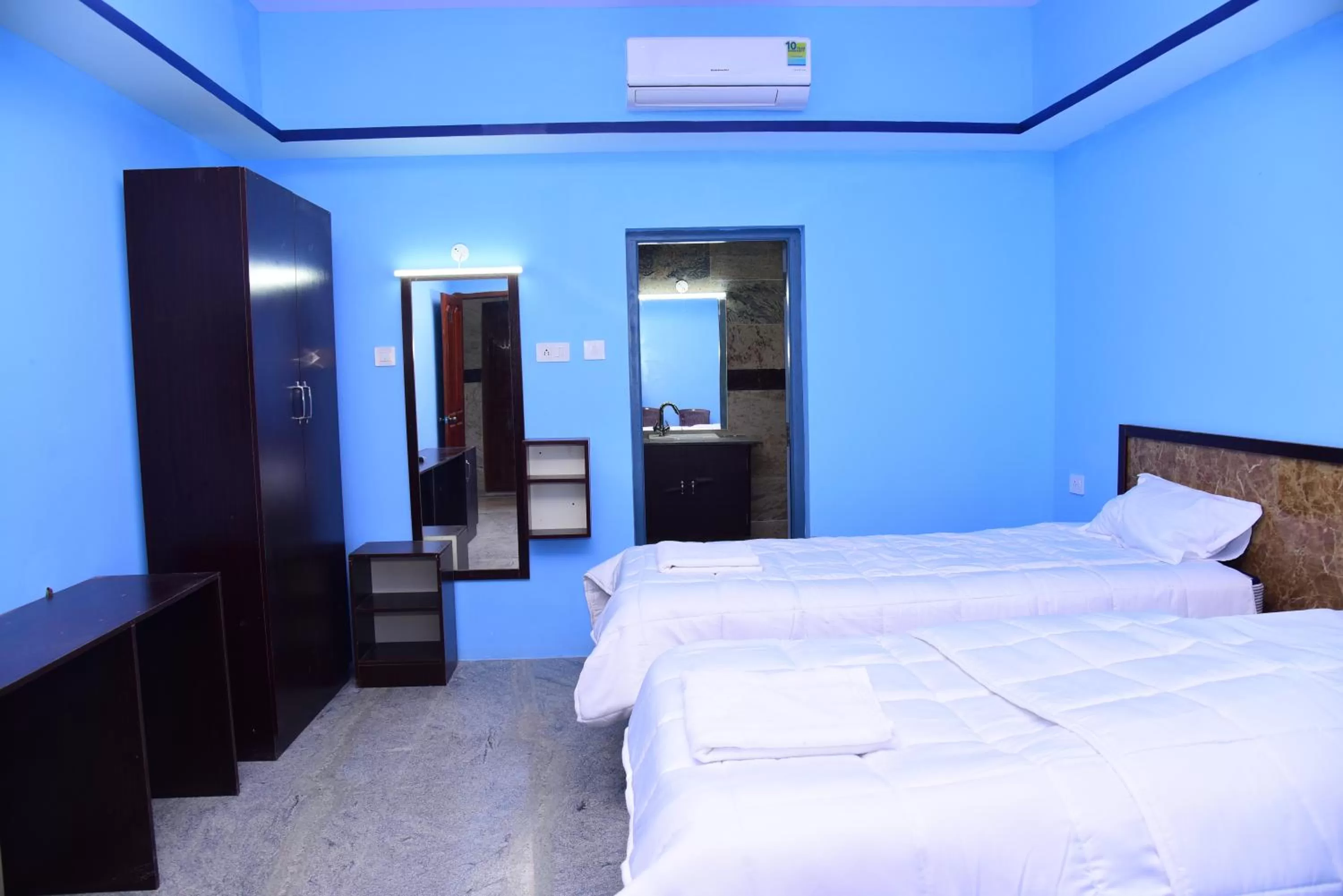 Property building, Bed in Thangam Residency