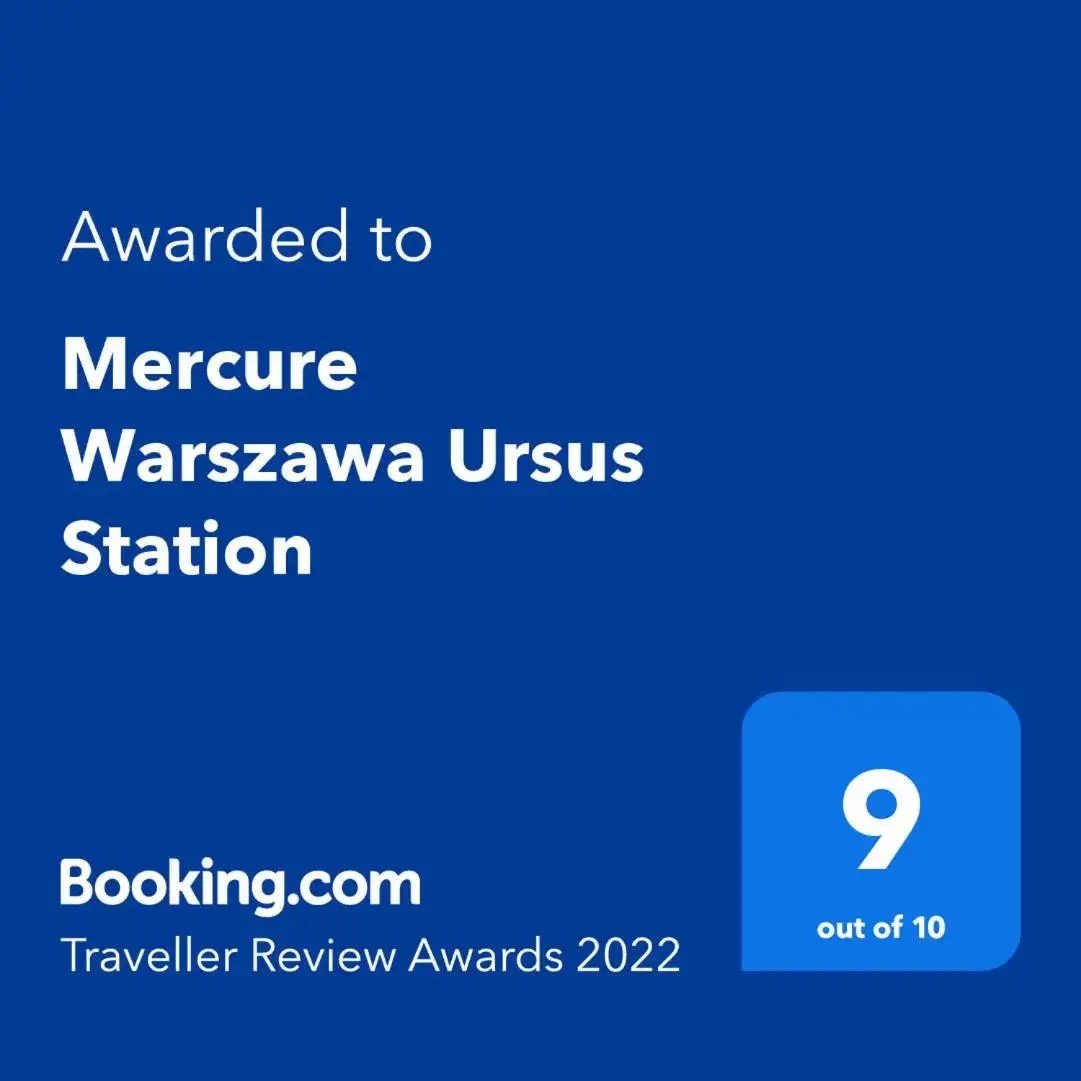 Logo/Certificate/Sign, Logo/Certificate/Sign/Award in Mercure Warszawa Ursus Station