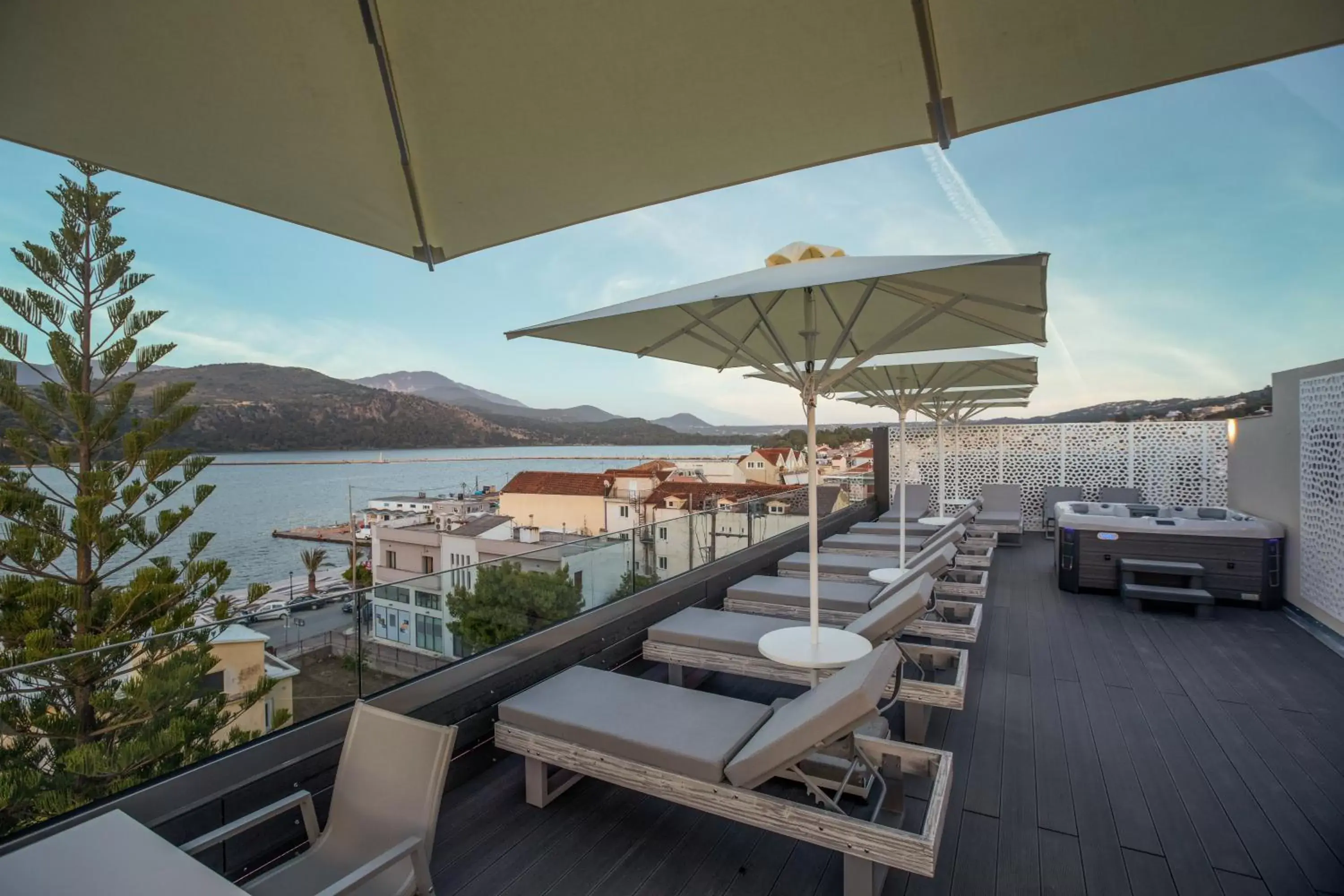 Balcony/Terrace in Mouikis Hotel Kefalonia