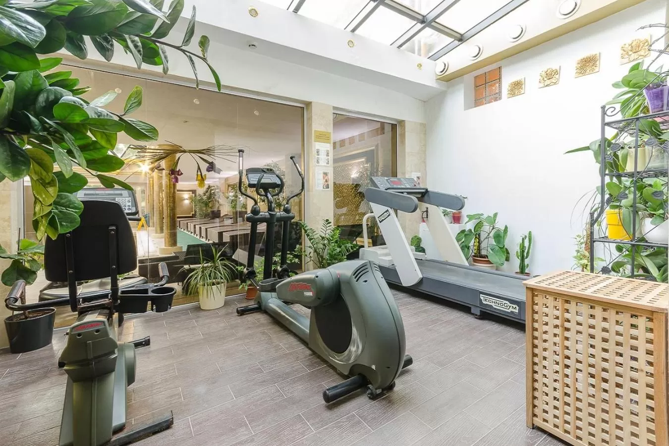 Fitness centre/facilities in Hotel Aurum