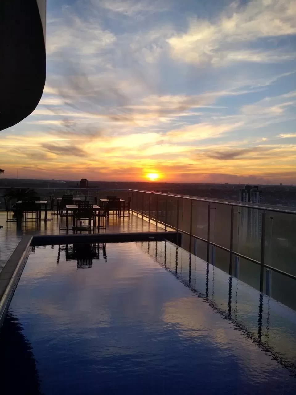 Balcony/Terrace in Viale Tower Hotel