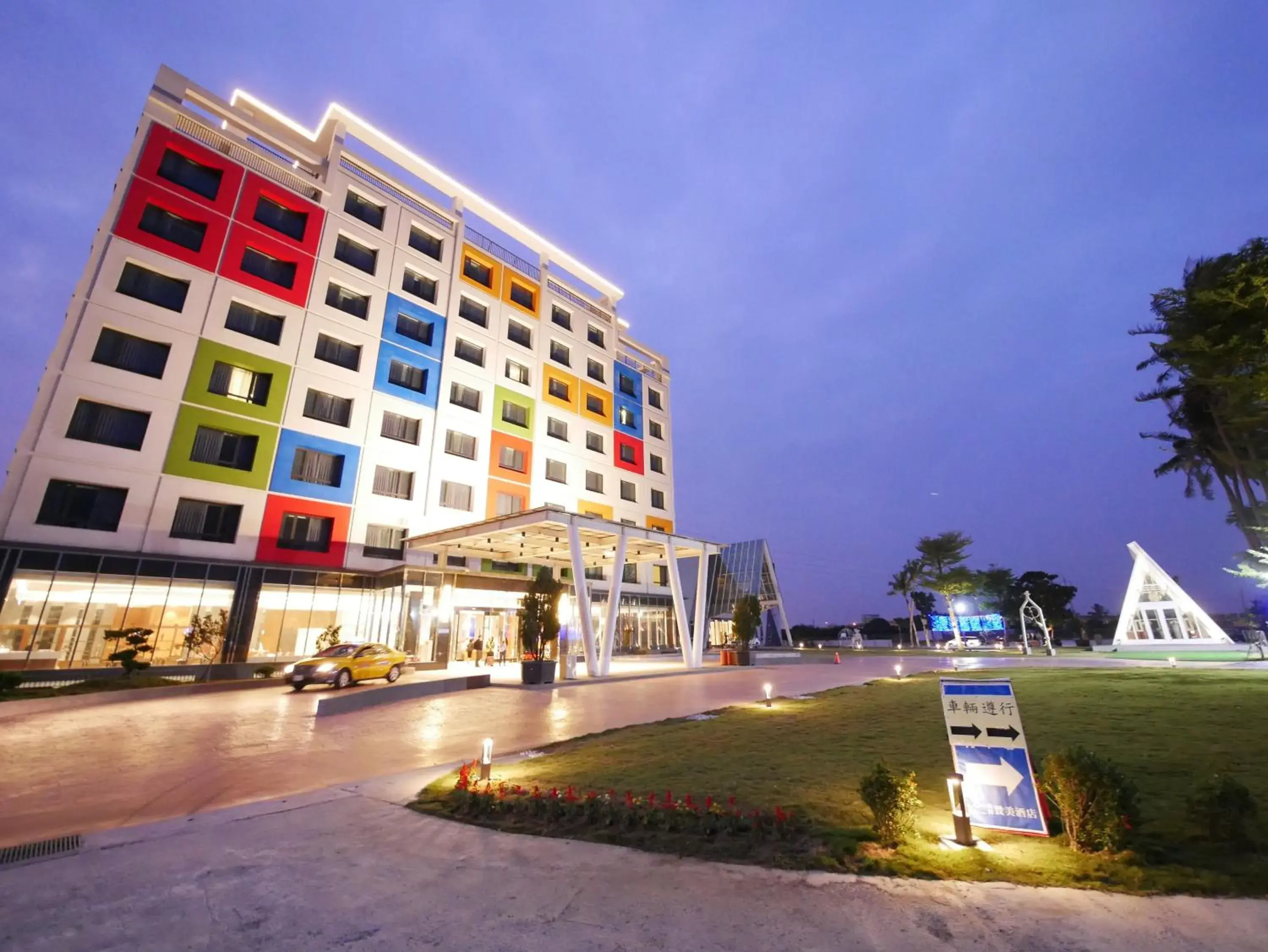 Property building in Larchotel Property building in Larchotel