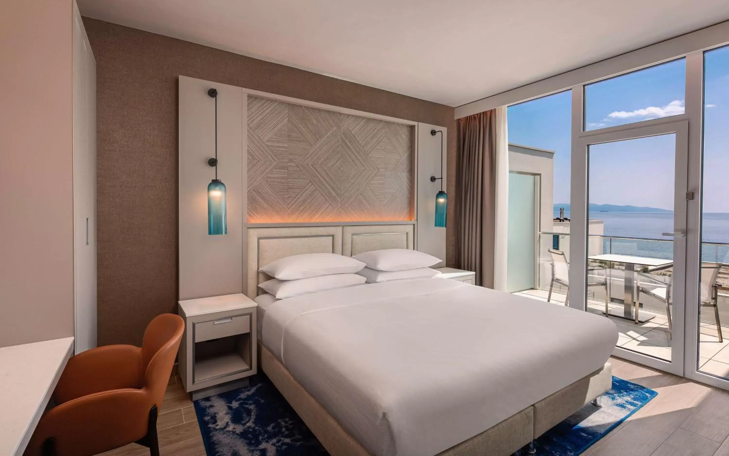 One Bedroom Seaview Family Villa with Terrace in Hilton Rijeka Costabella Beach Resort And Spa One Bedroom Seaview Family Villa with Terrace in Hilton Rijeka Costabella Beach Resort And Spa