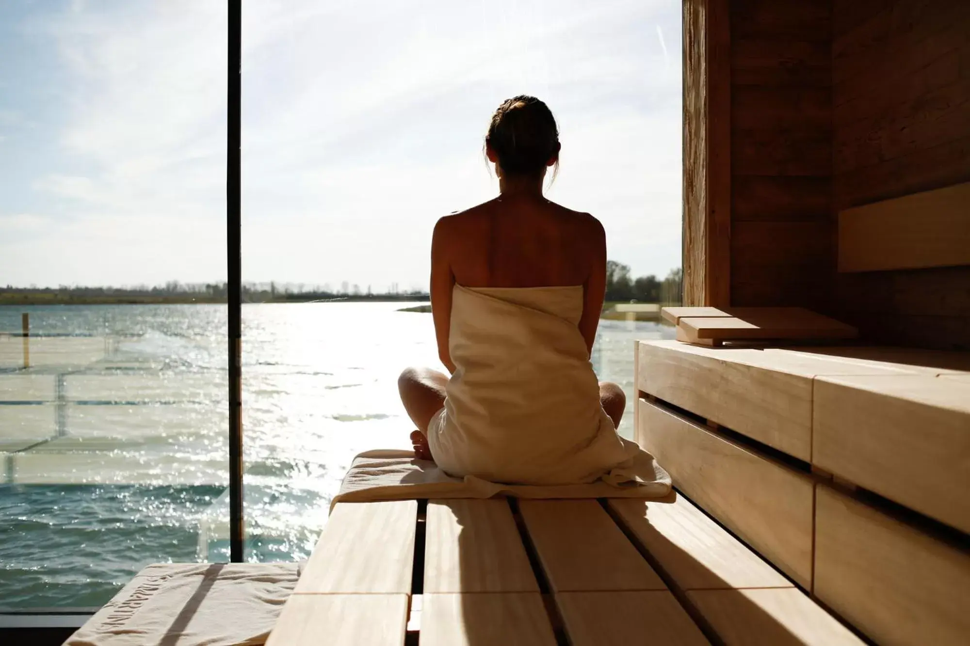 Sauna in St. Martins Therme & Lodge