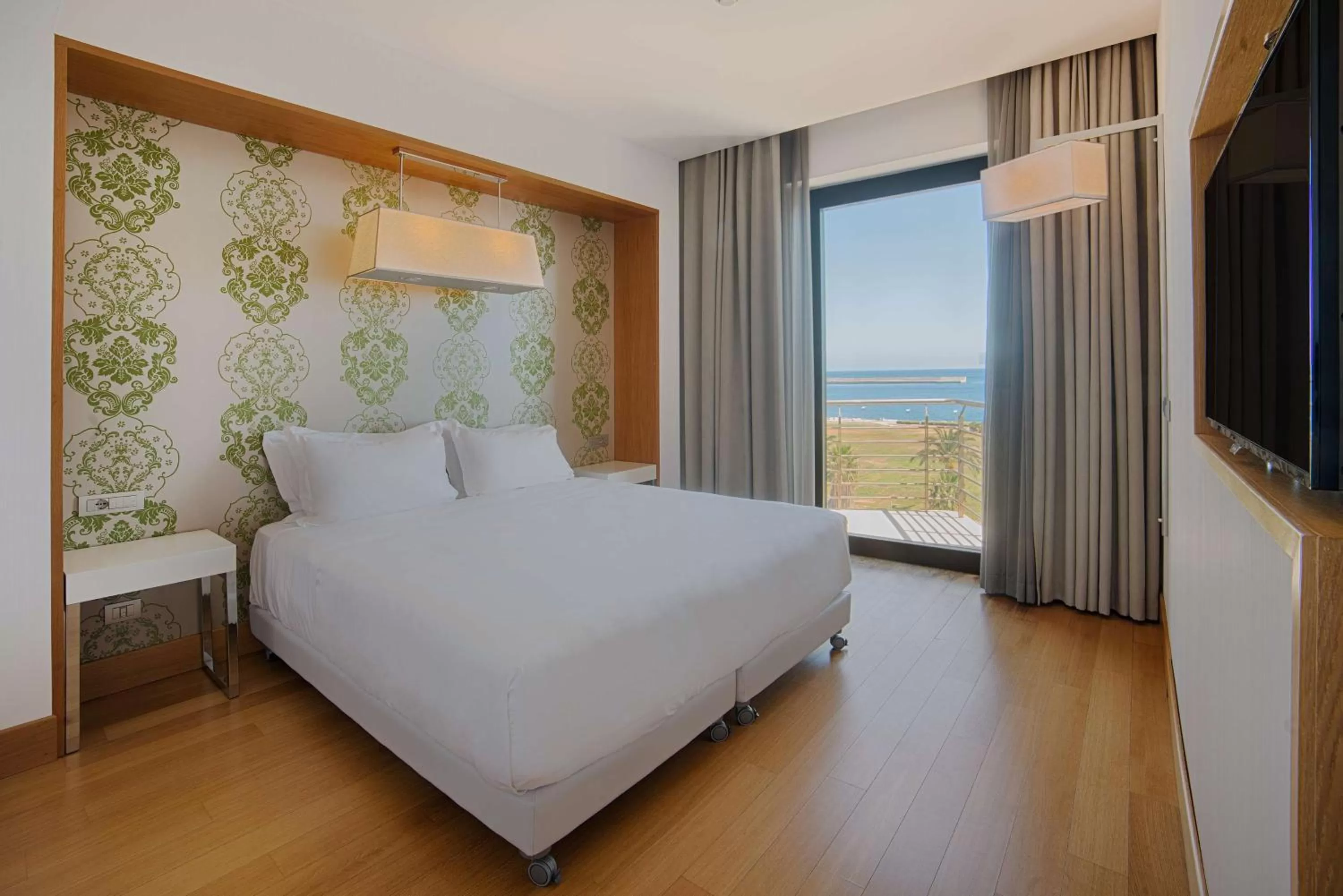 Standard Double Room with View in NH Palermo