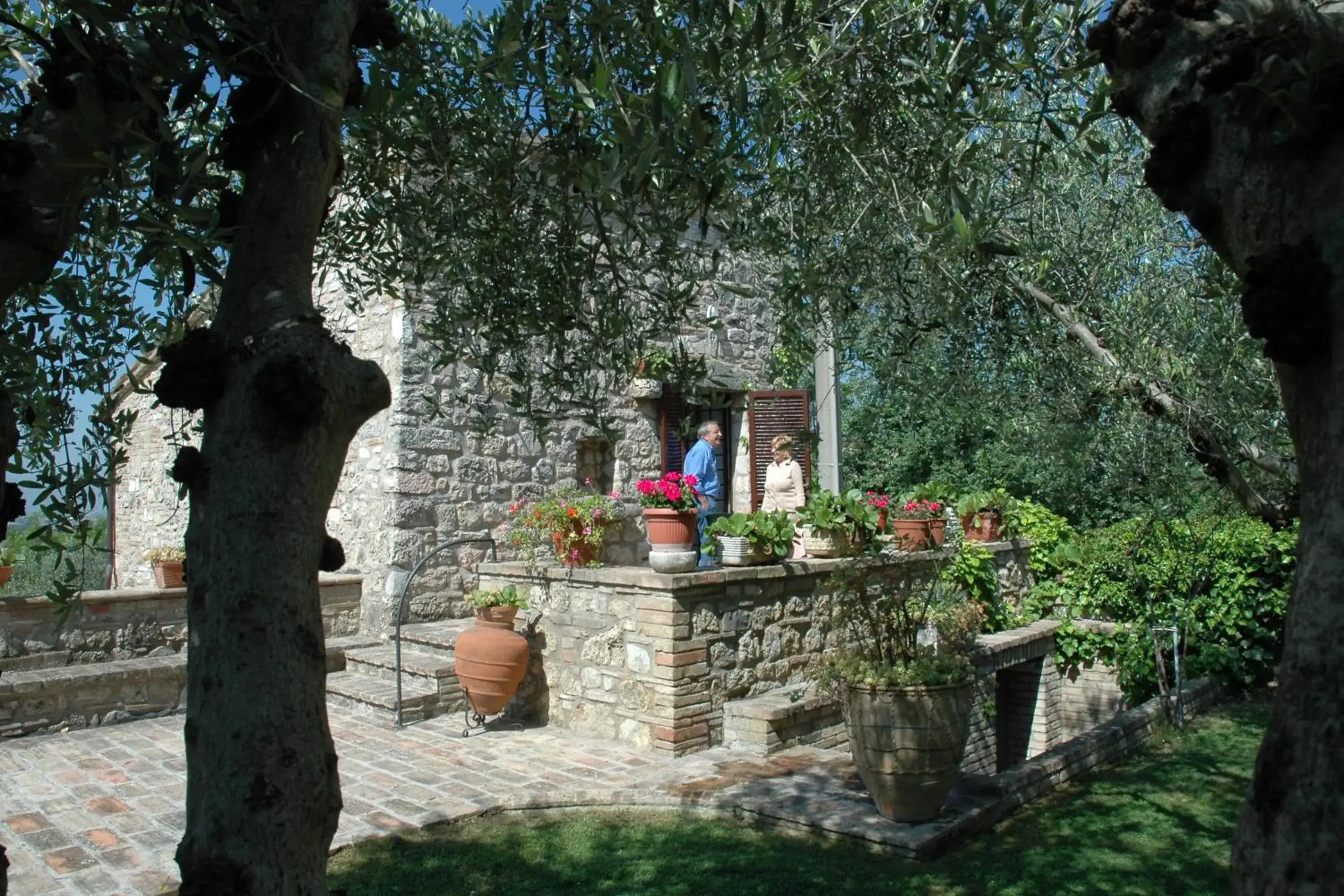 Garden in Country House Tre Esse