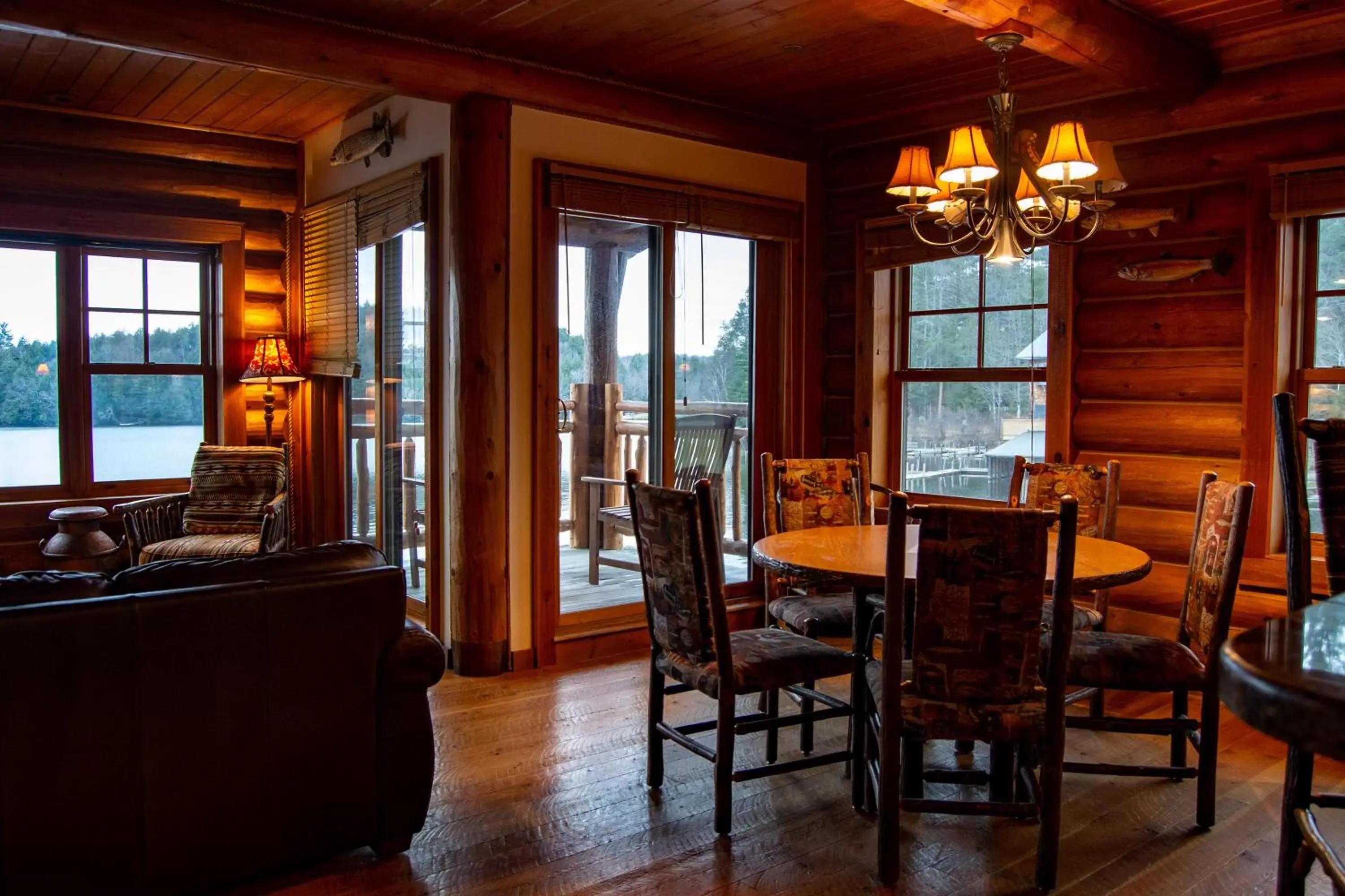 Dining area in Ampersand Bay Resort