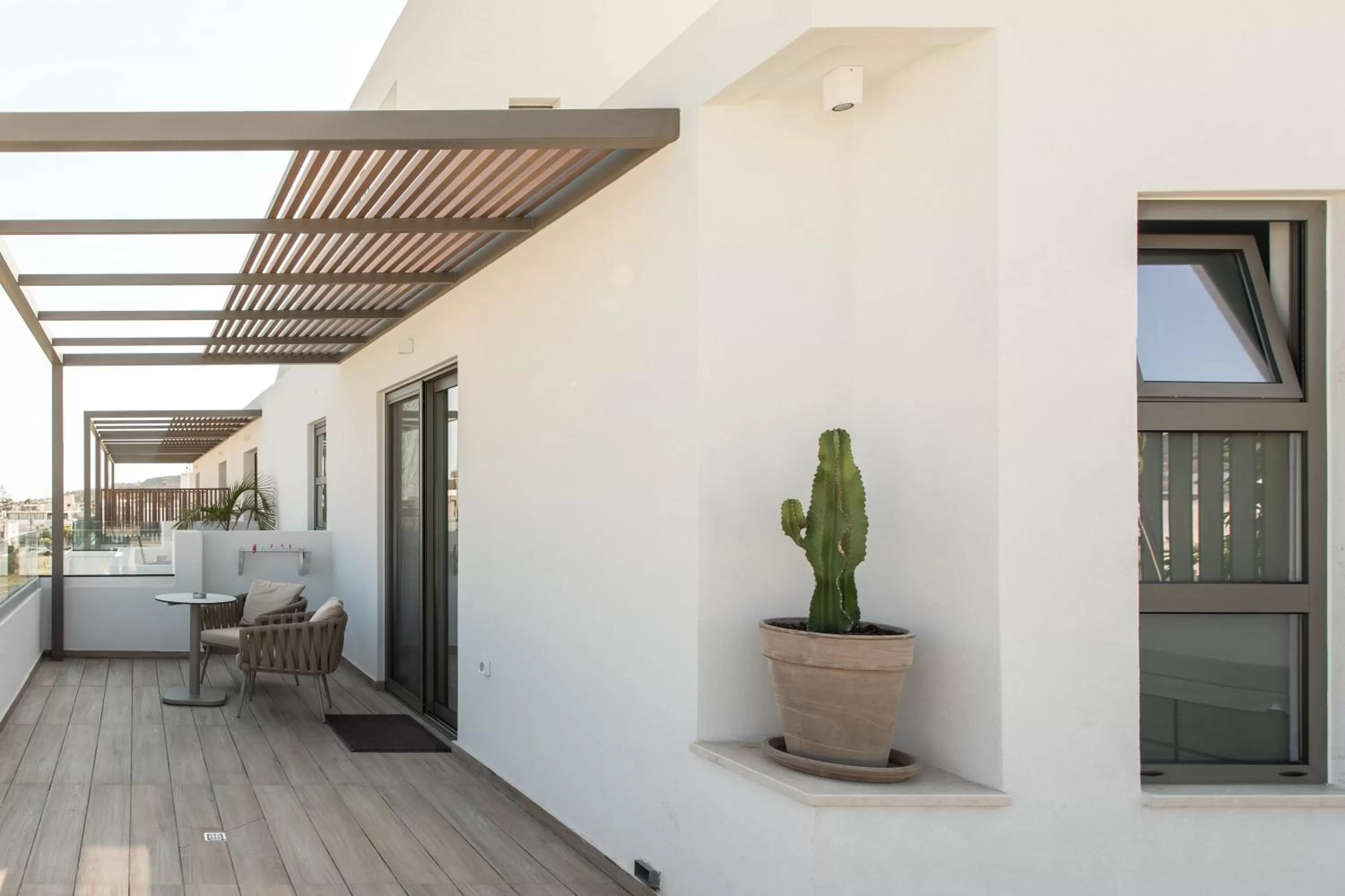 Balcony/Terrace in Agrelli Hotel & Suites