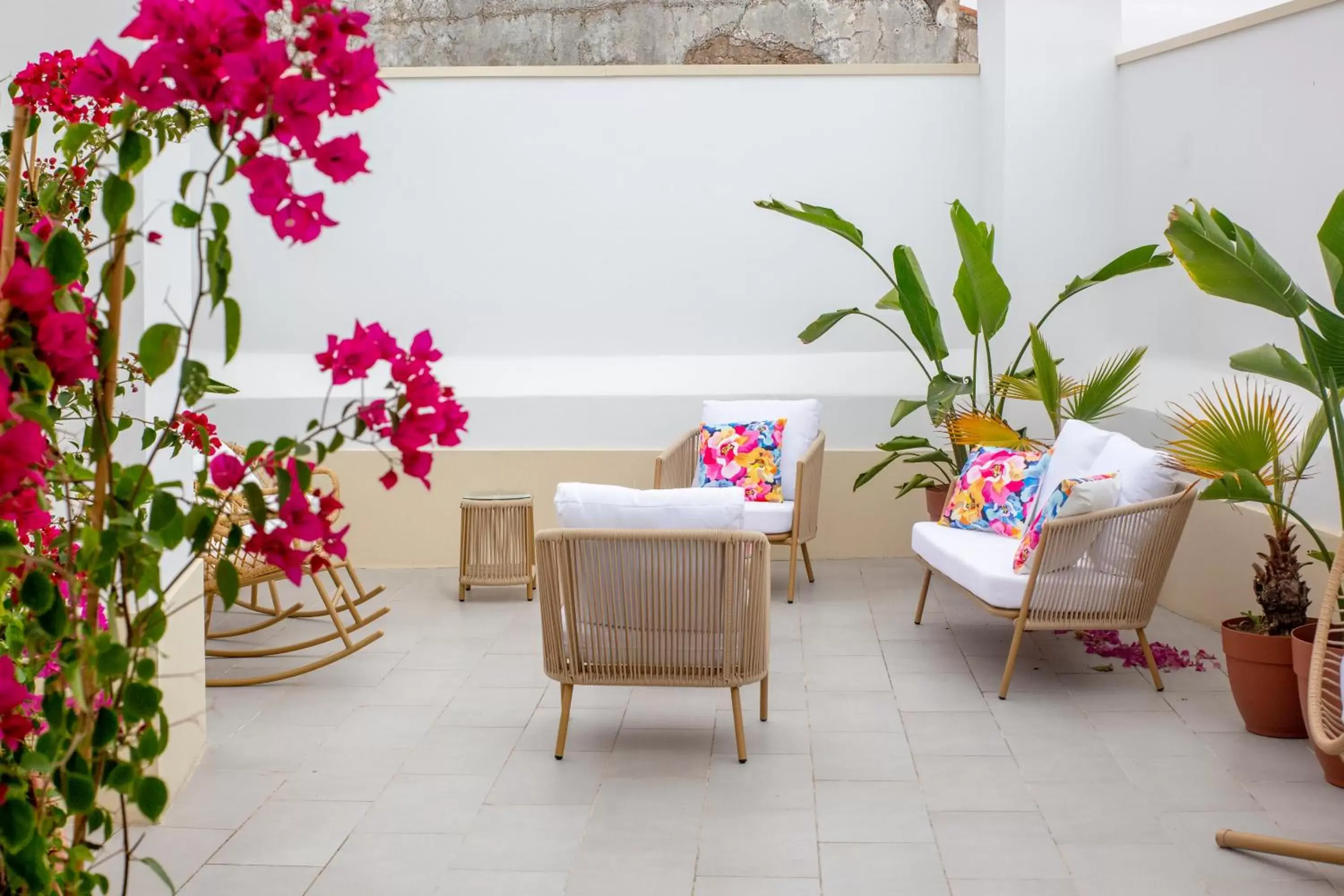 Balcony/Terrace in Guest House Jacarandá Faro