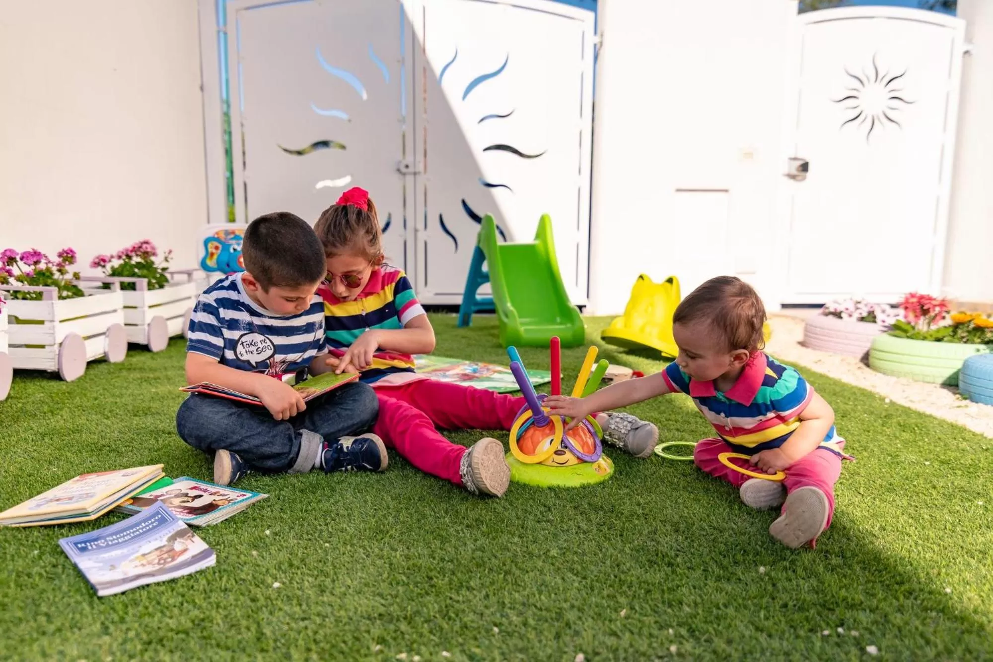 Children play ground in B&B Casa di Anita