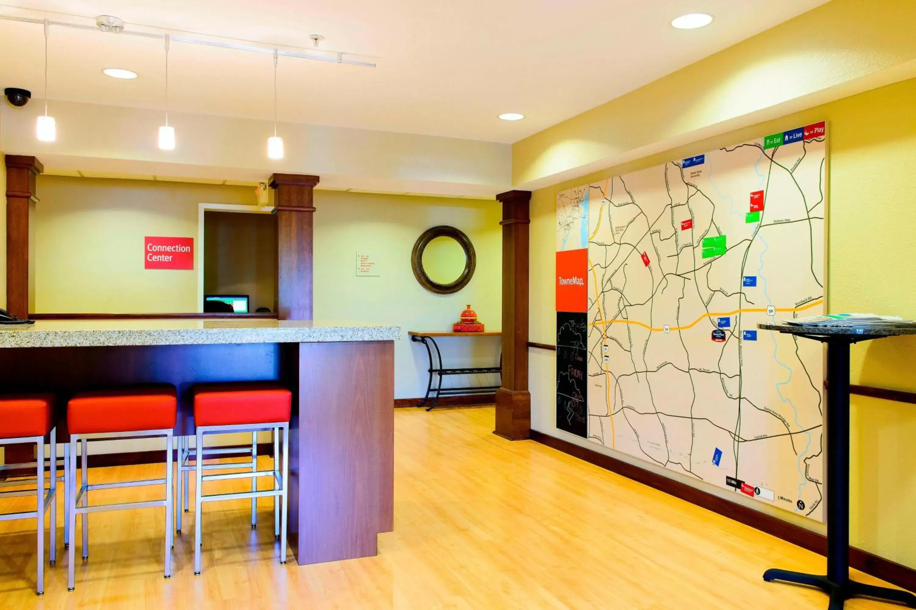 Location, Lobby/Reception in TownePlace Suites Bowie Town Center