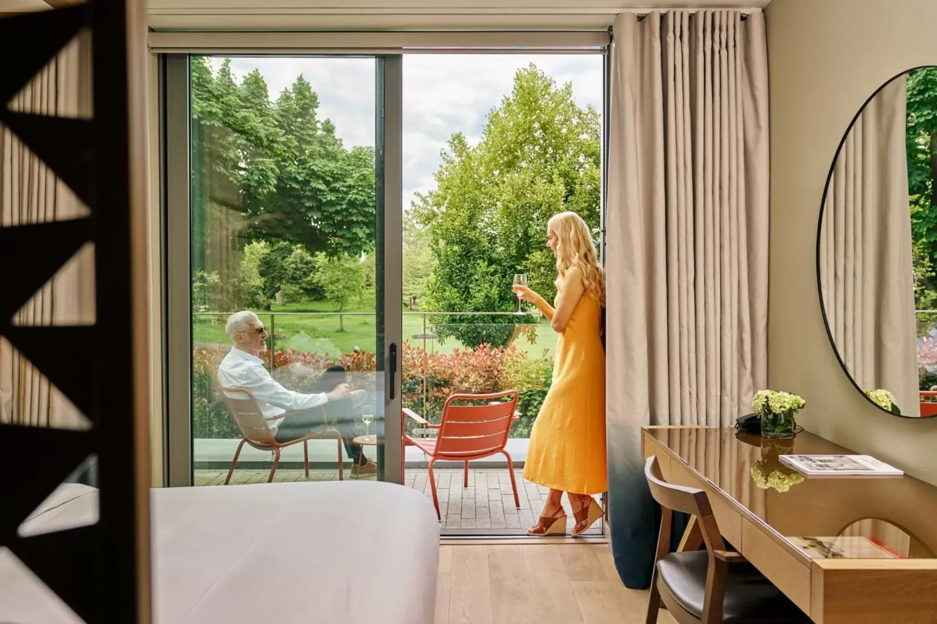 Balcony/Terrace in Herbert Park Hotel and Park Residence