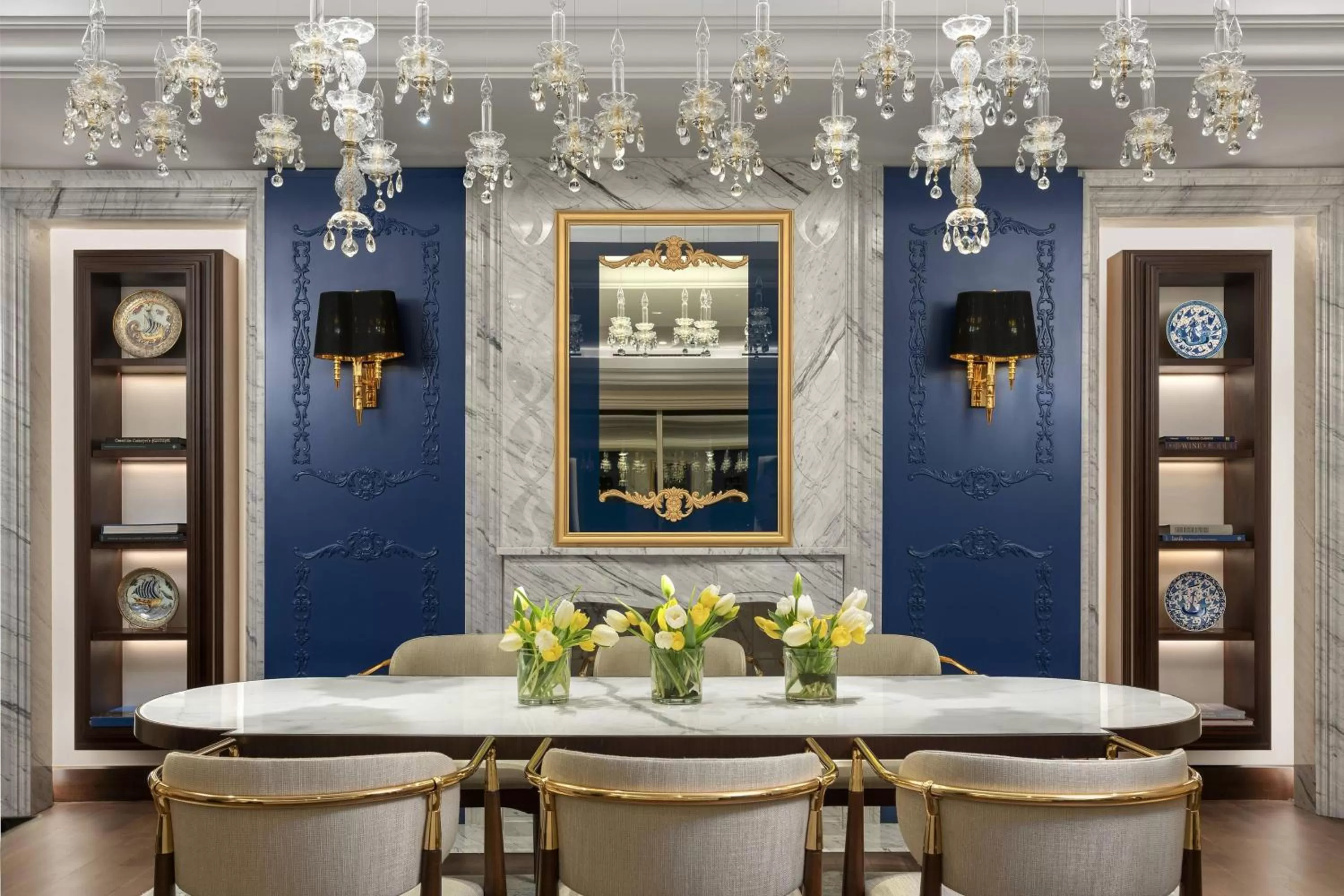 Living room in The Ritz-Carlton, Istanbul at the Bosphorus