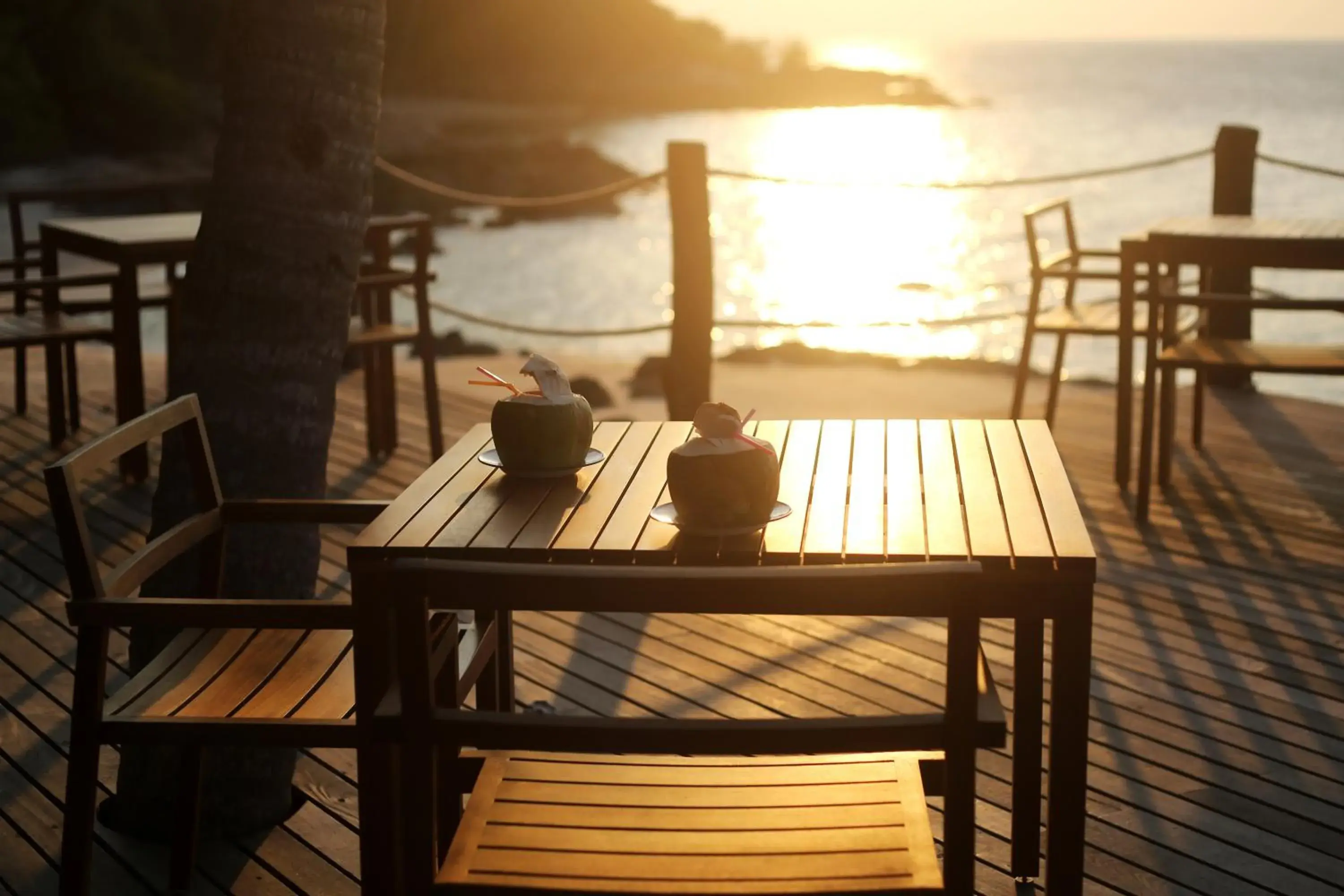 Dining area in Koh Munnork Private Island