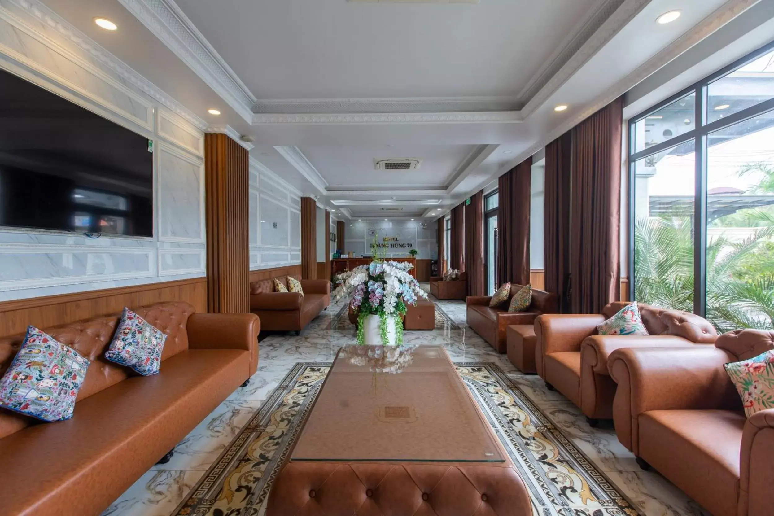 Lobby or reception, Seating Area in Hoang Hung Hotel Lobby or reception, Seating Area in Hoang Hung Hotel