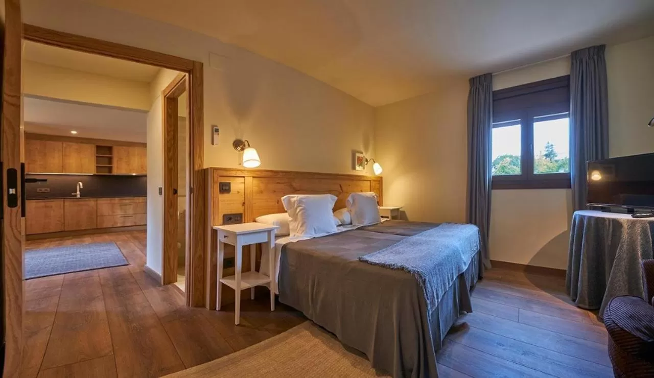 Bed in Hotel-Hostal Sport