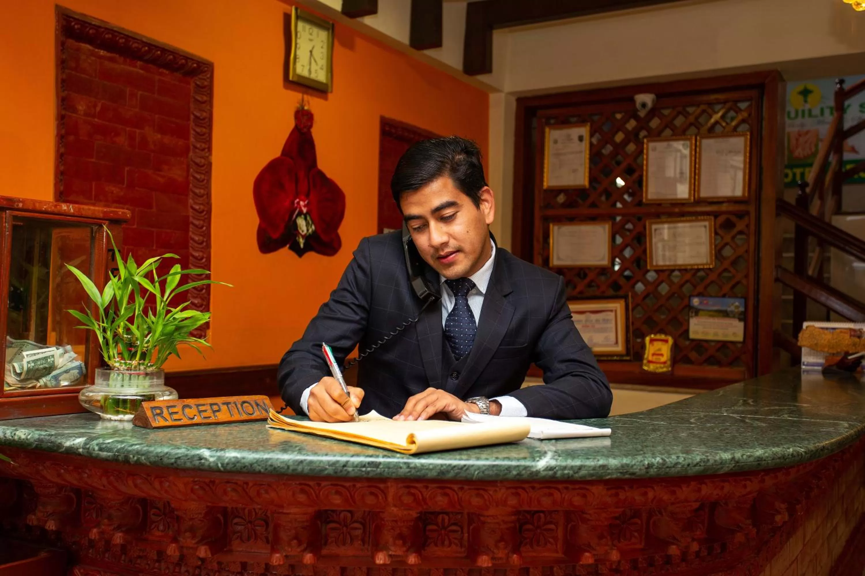 Staff in Hotel Orchid