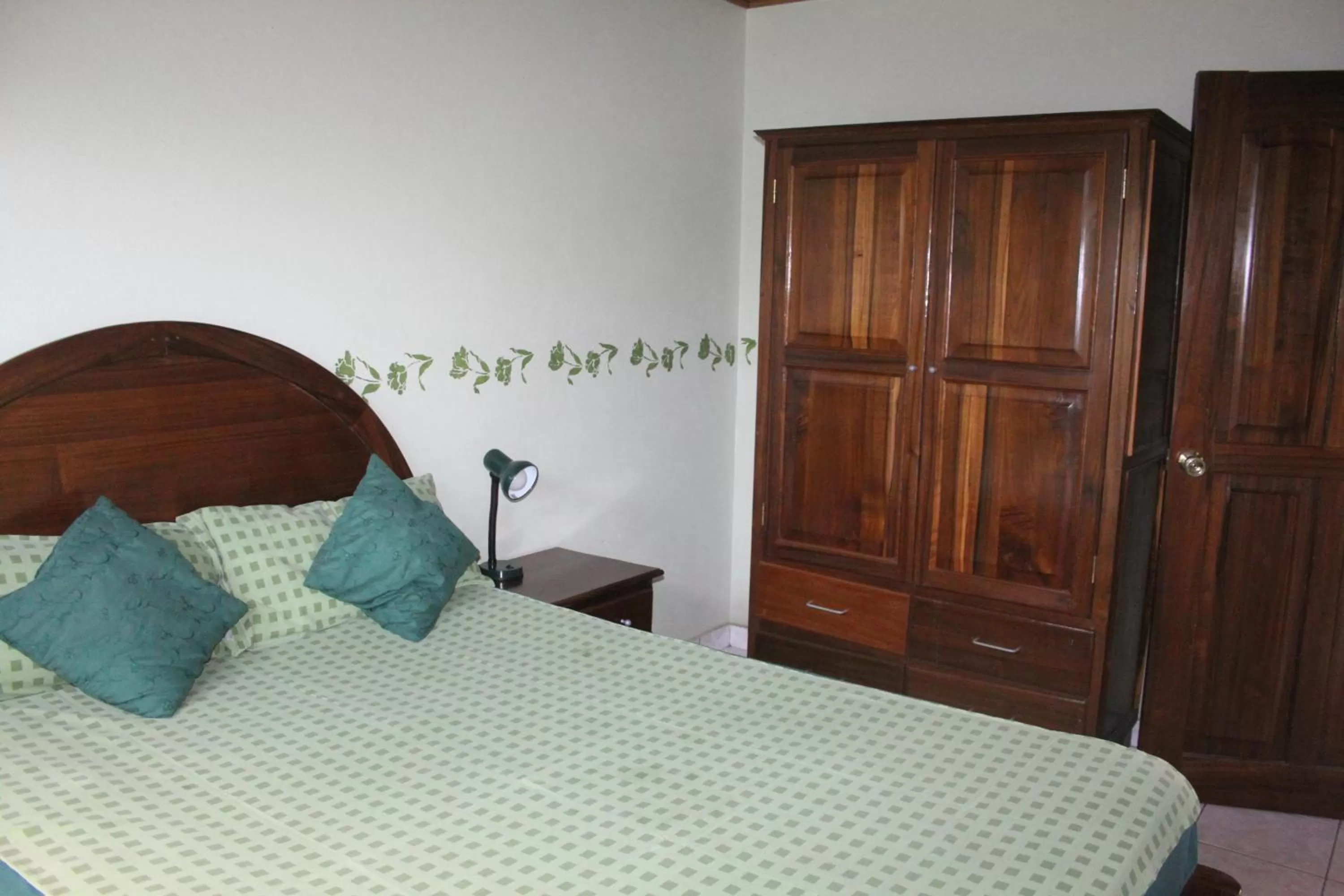 Decorative detail, Bed in Rainbow Village