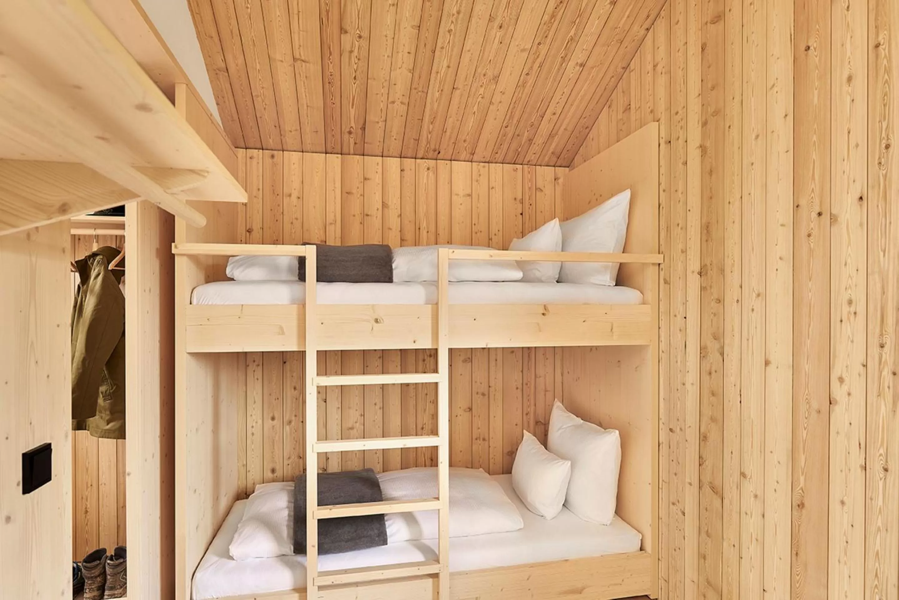 bunk bed, Bed in Kulturhof Stanggass