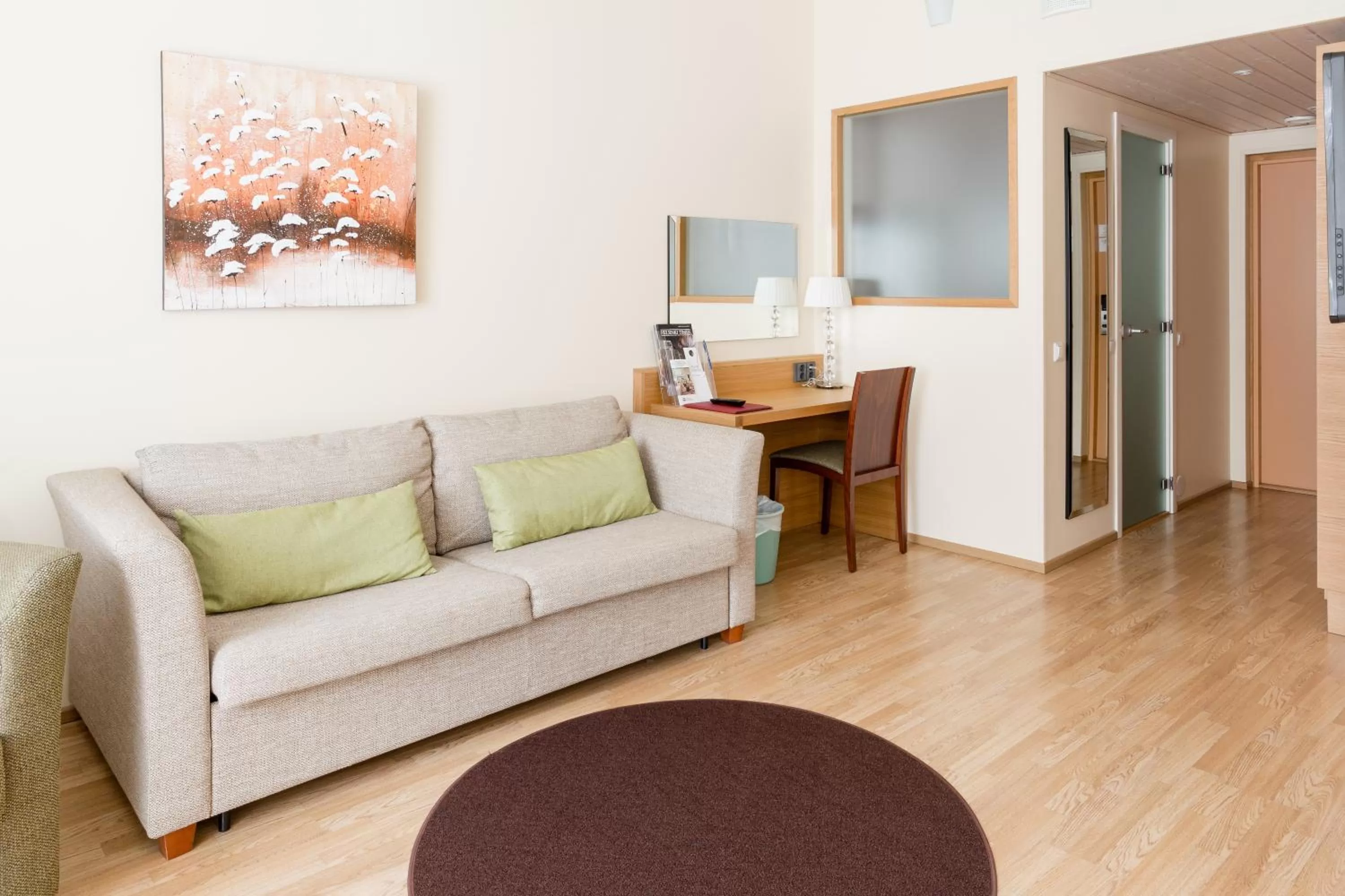 Bed in Samantta Hotel & Restaurant