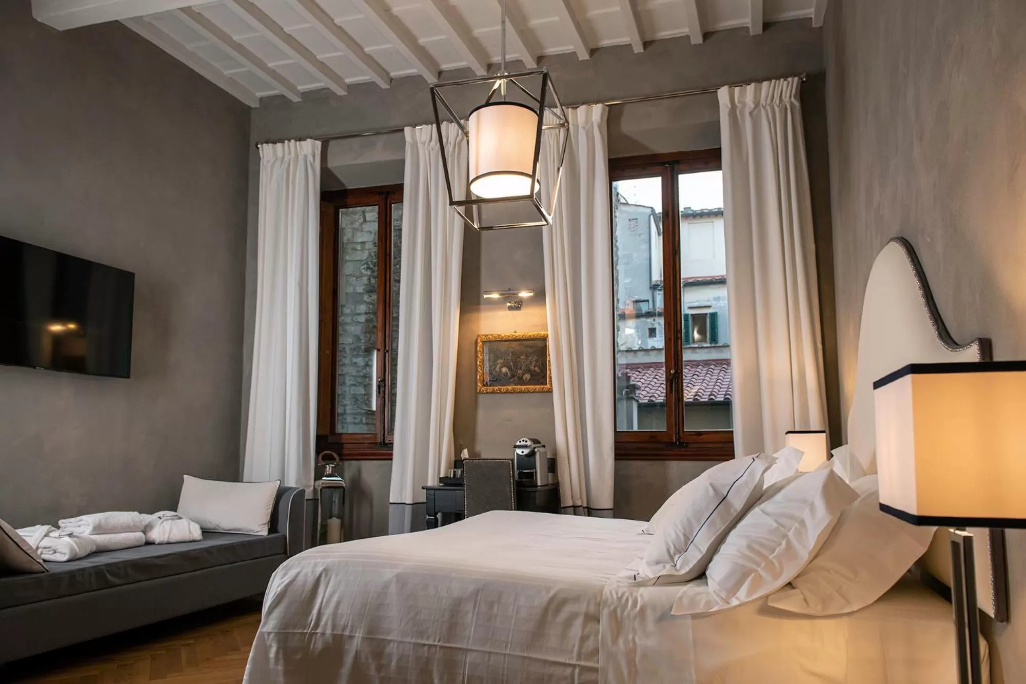 Bedroom, Bed in Relais Uffizi