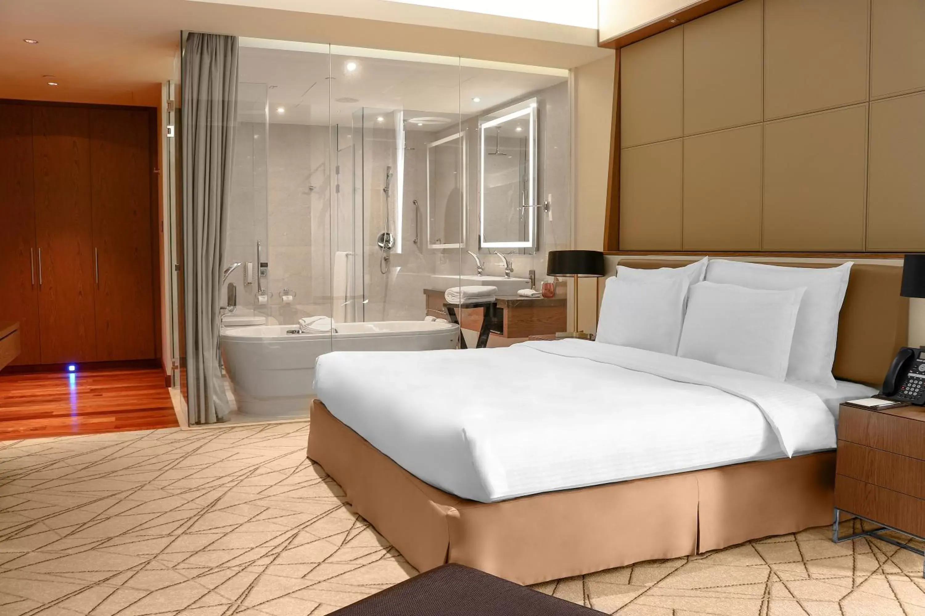 Bed in Millennium Plaza Doha