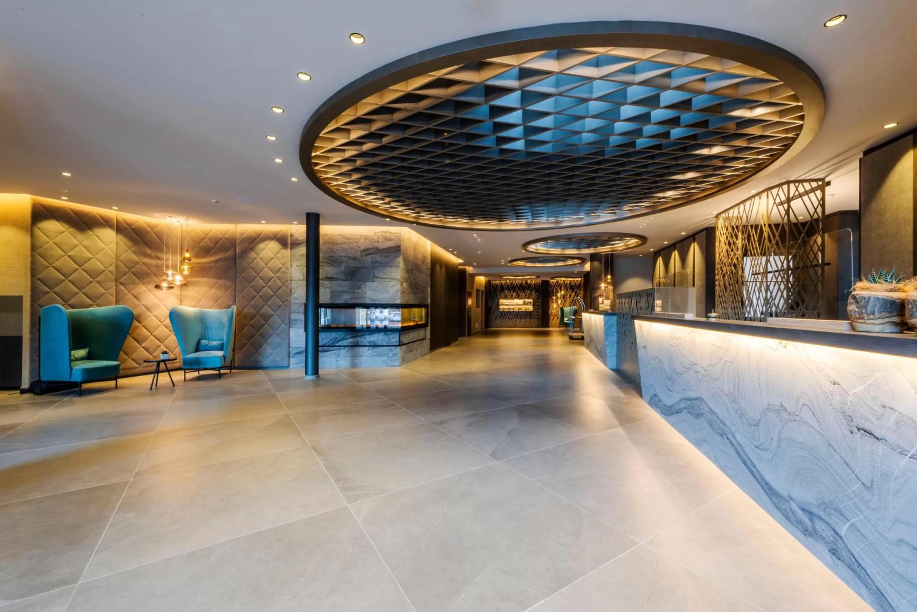 Lobby or reception in Hotel Ideal Park