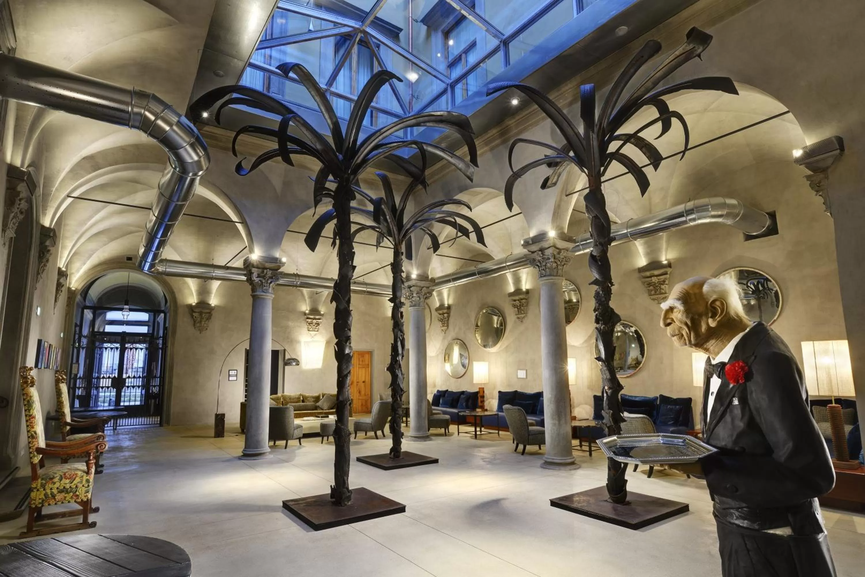 Lobby or reception in Hotel Garibaldi Blu - WTB Hotels