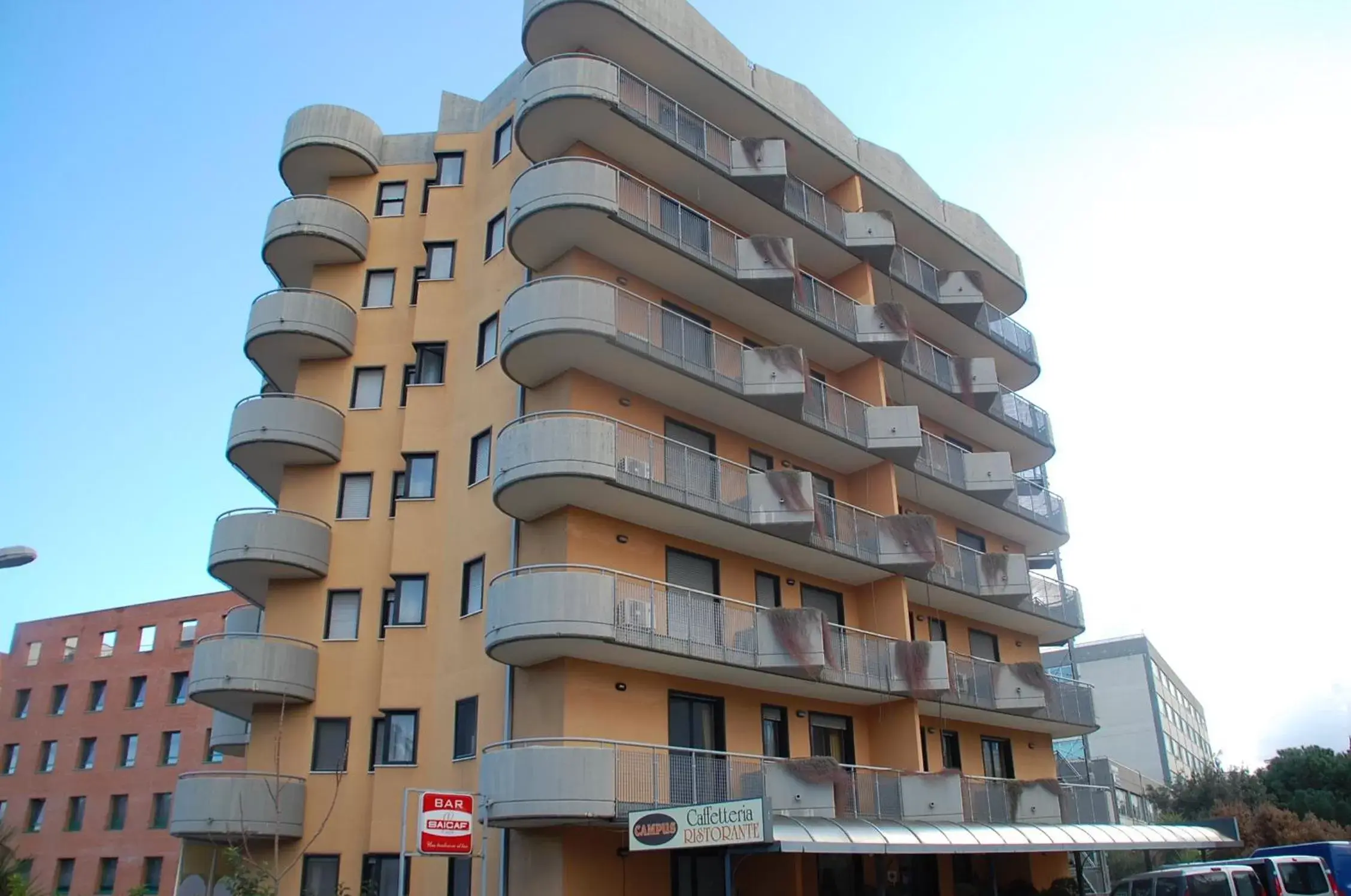 Facade/entrance, Property Building in Campus Hotel