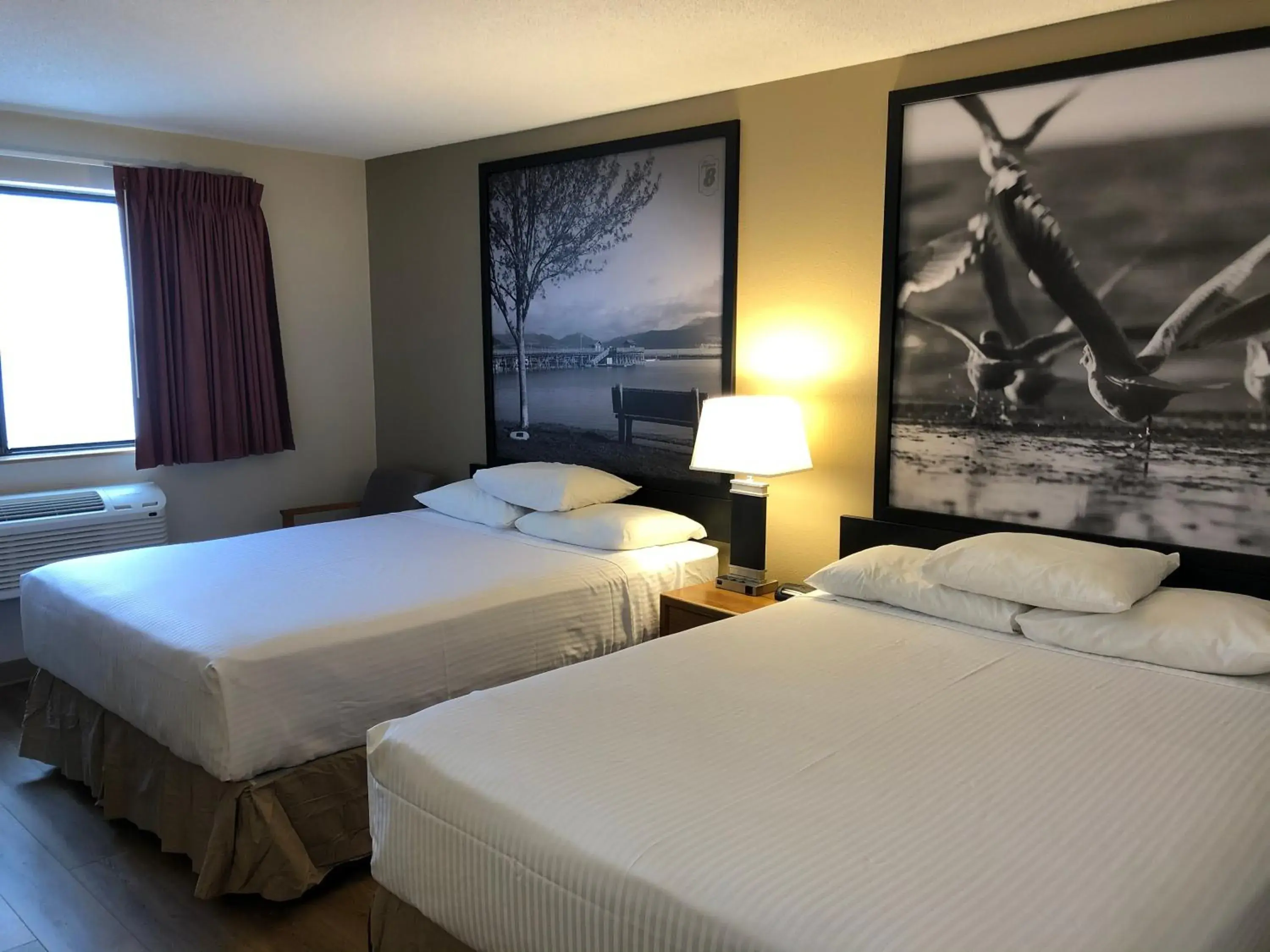 Bed in Super 8 by Wyndham Salmon Arm