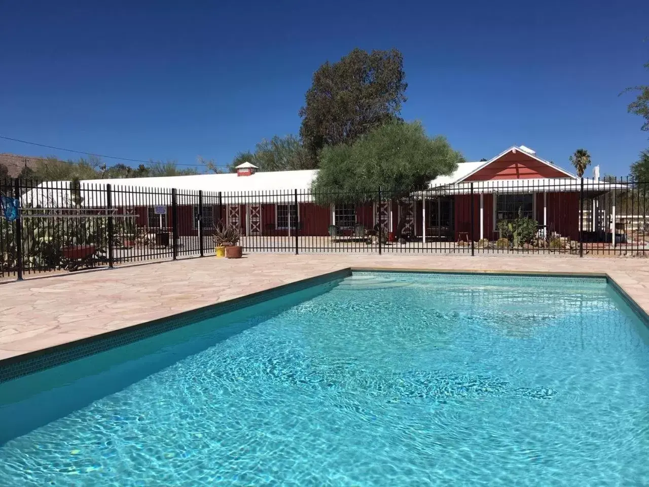 Swimming Pool in Joshua Tree Ranch House