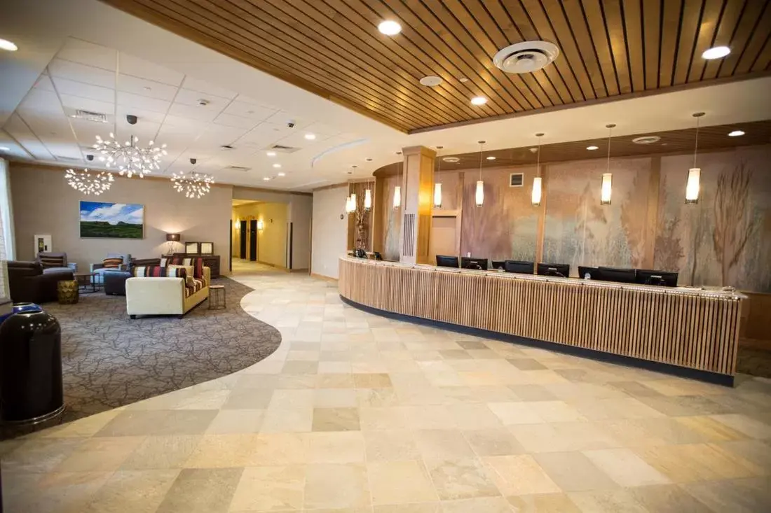 Lobby or reception, Banquet Facilities in Burke Mountain Hotel and Conference Center