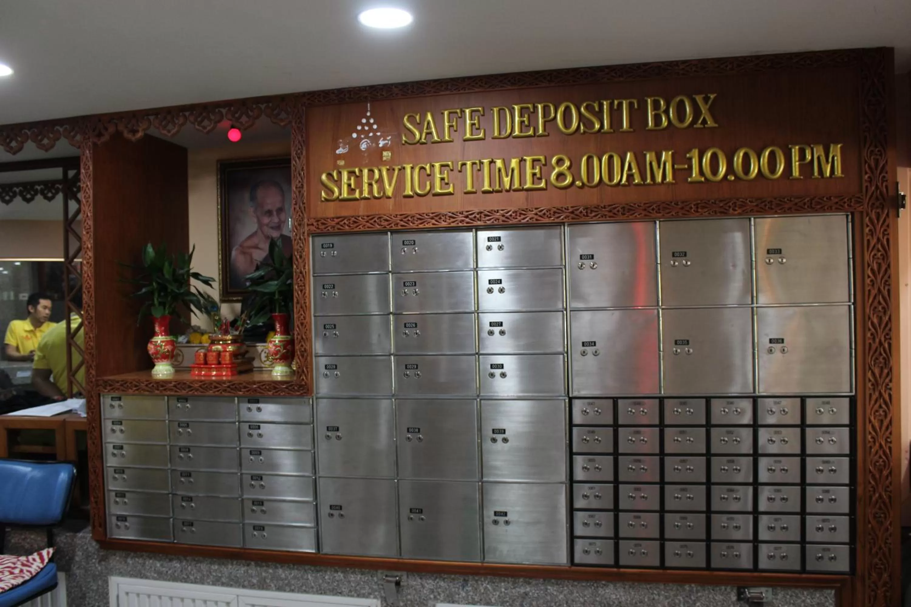 Lobby or reception in A.A. Pattaya Golden Beach Hotel