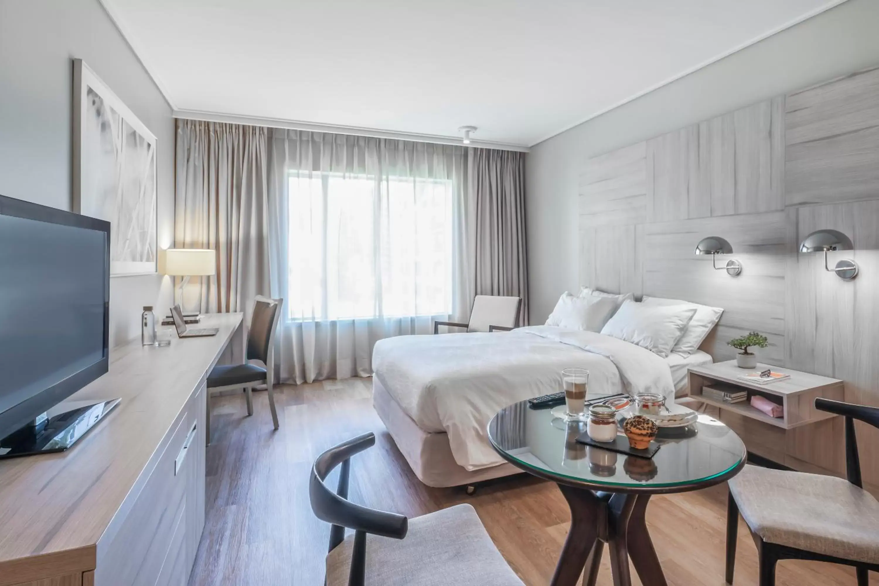 Bed in Pullman Santiago Vitacura Bed in Pullman Santiago Vitacura